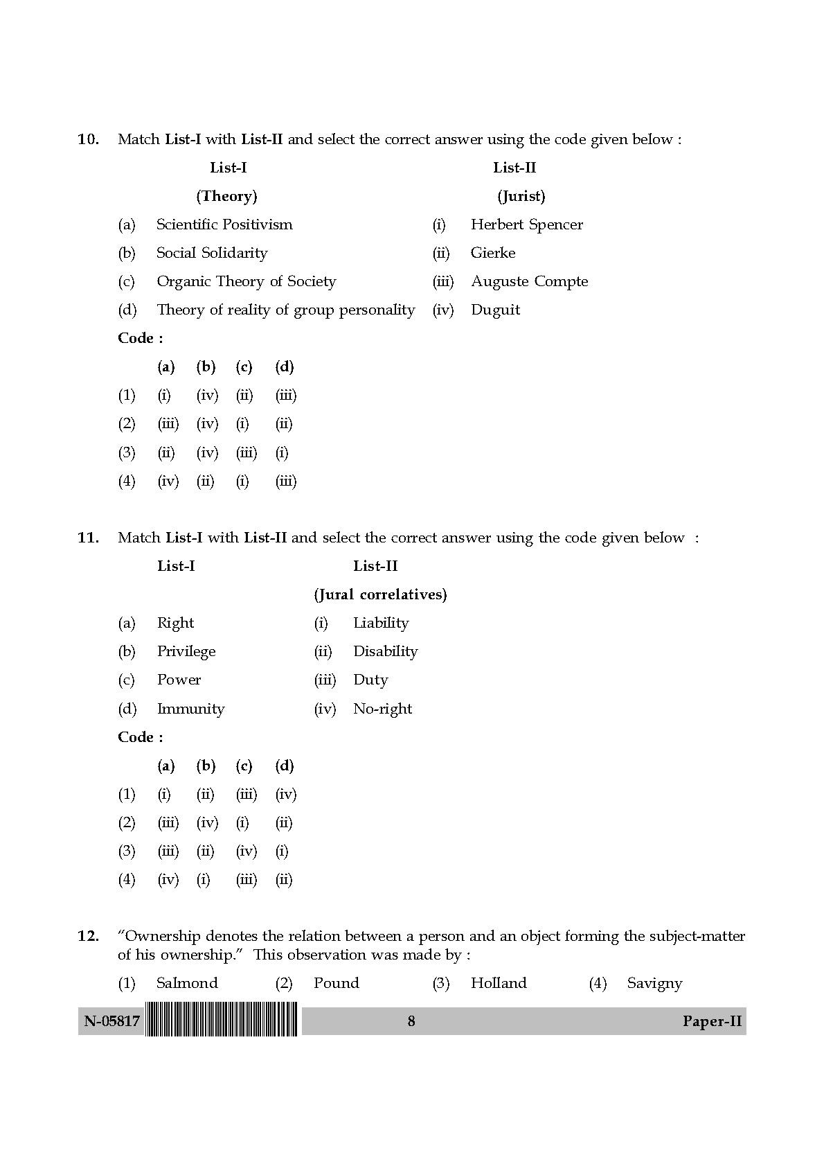 Law Paper II November 2017 in English 5