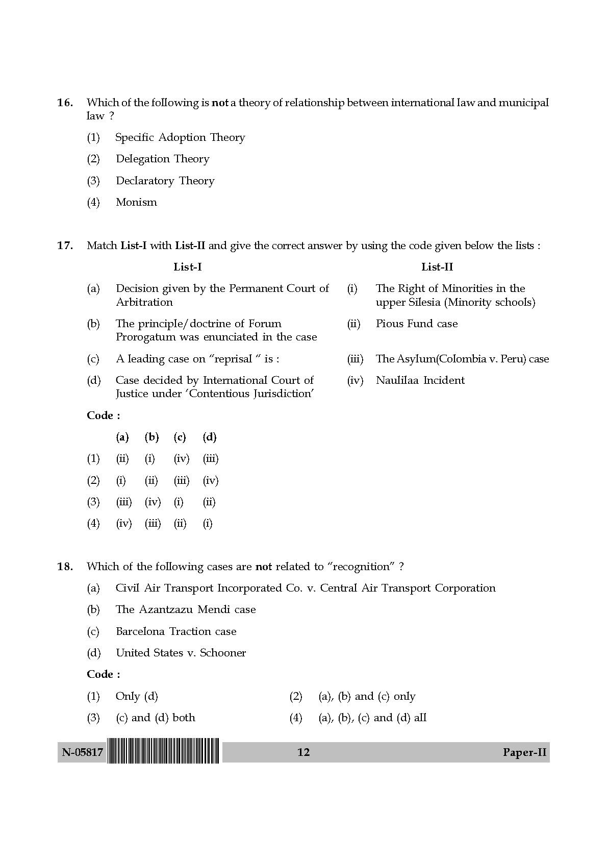 Law Paper II November 2017 in English 7