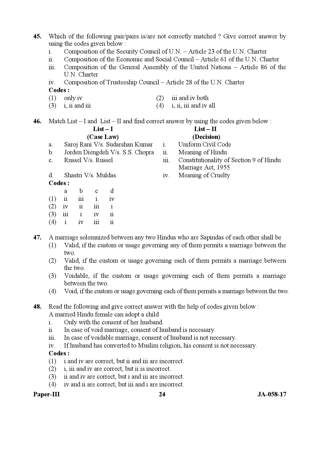 law-paper-iii-january-2017-in-english-ugc-net-previous-question-papers