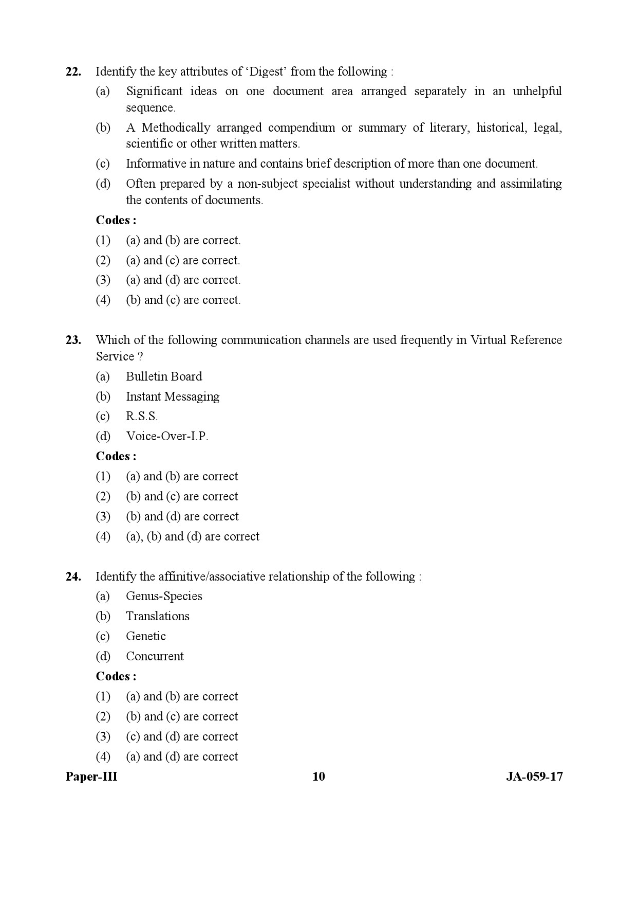 Library and Information Science Paper III January 2017 in English 6