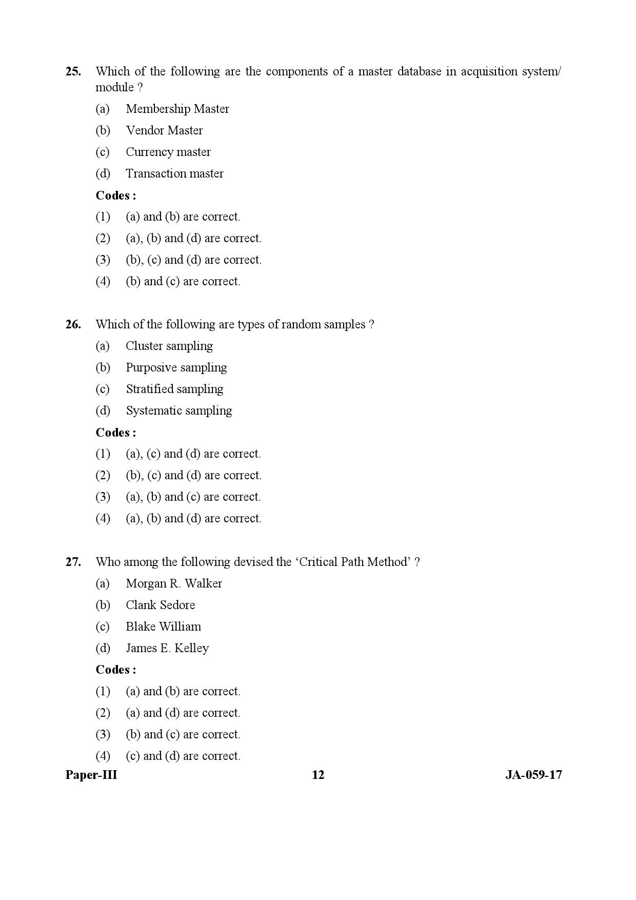 Library and Information Science Paper III January 2017 in English 7