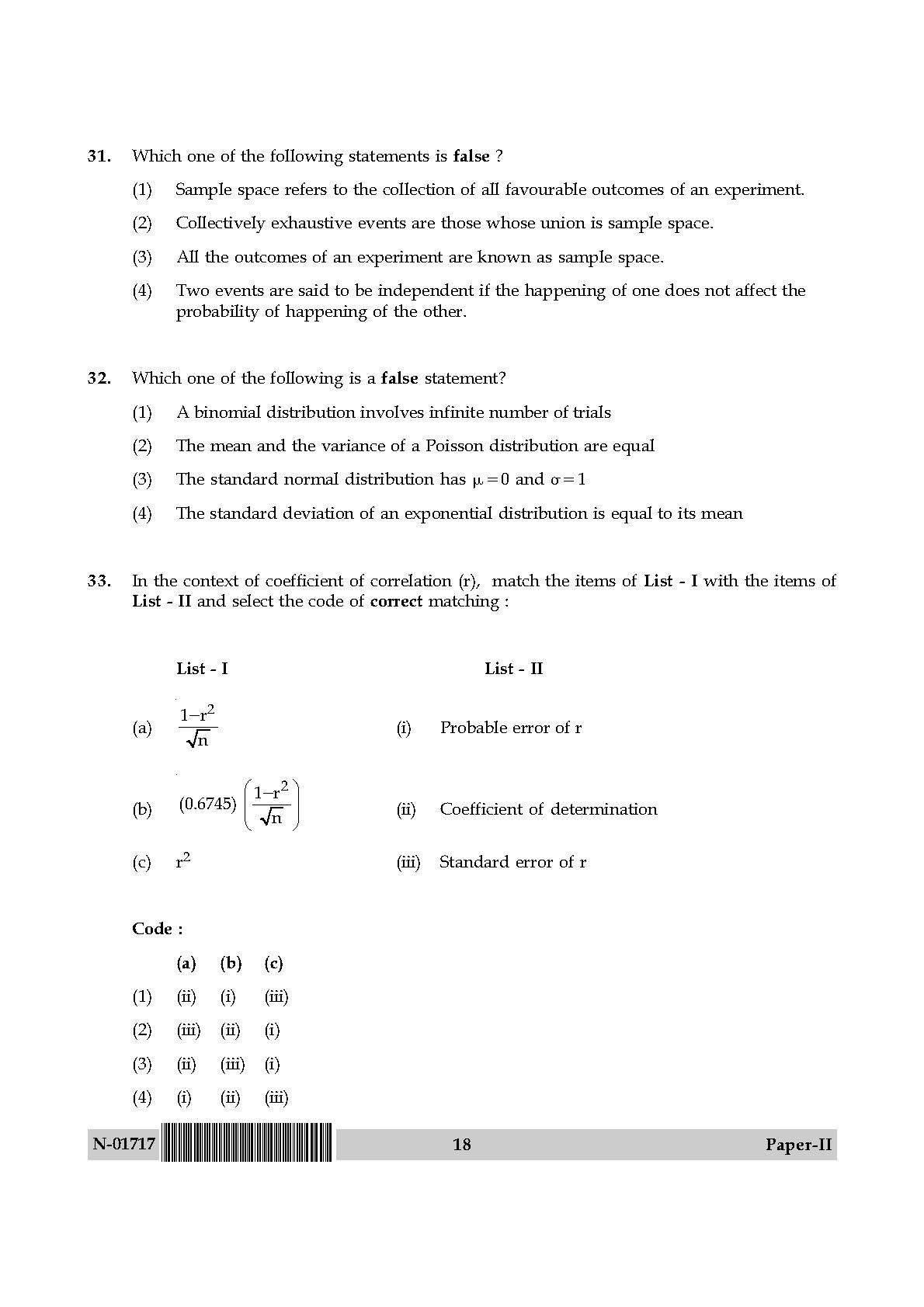 Management Paper II November 2017 in English 10