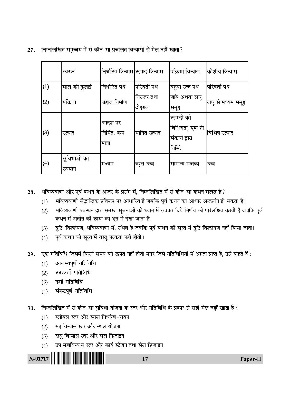 Management Paper II November 2017 in Hindi 8