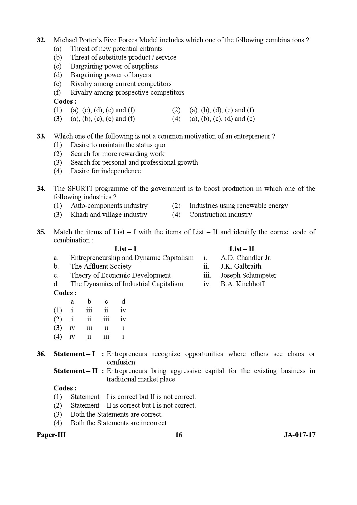 Management Paper III January 2017 in English 9