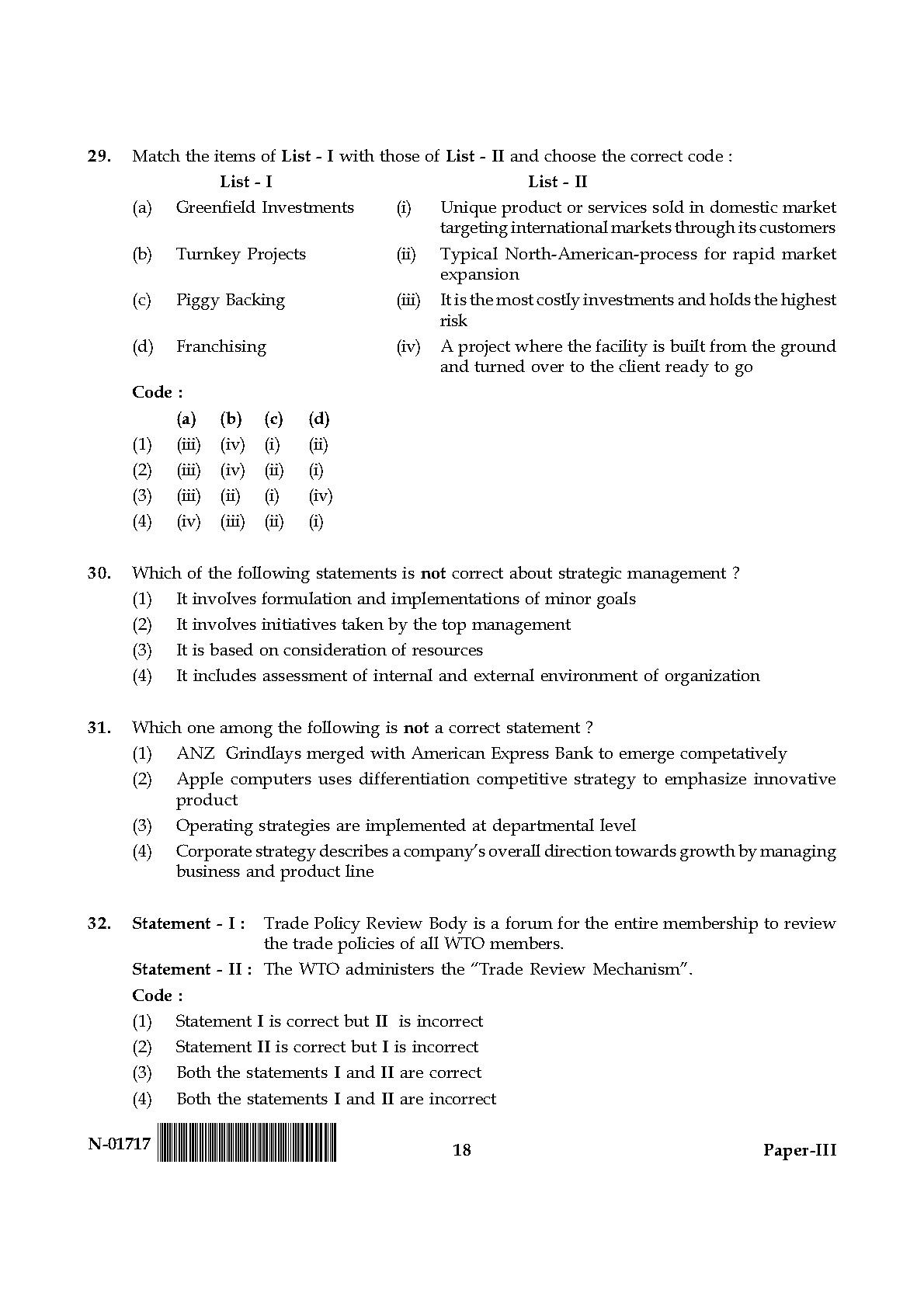 Management Paper III November 2017 in English 10