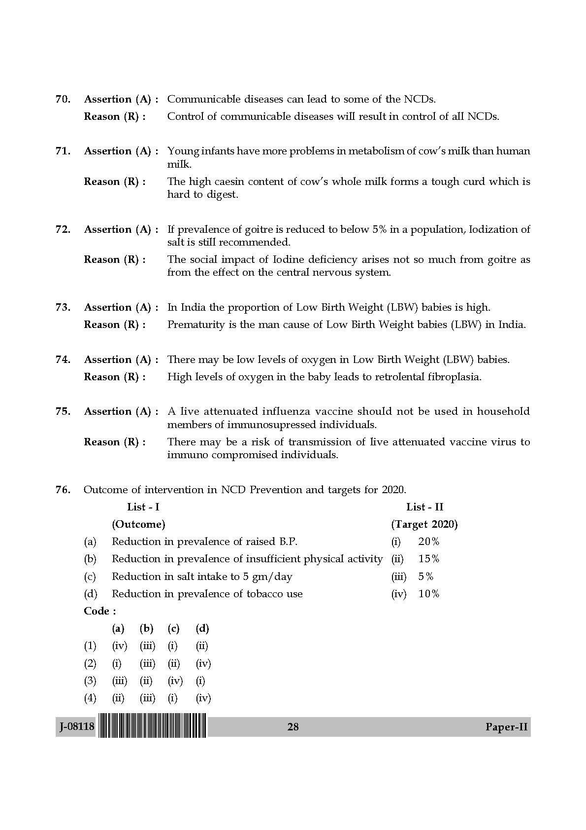 Social Medicine And Community Health Paper II July 2018 in English 15