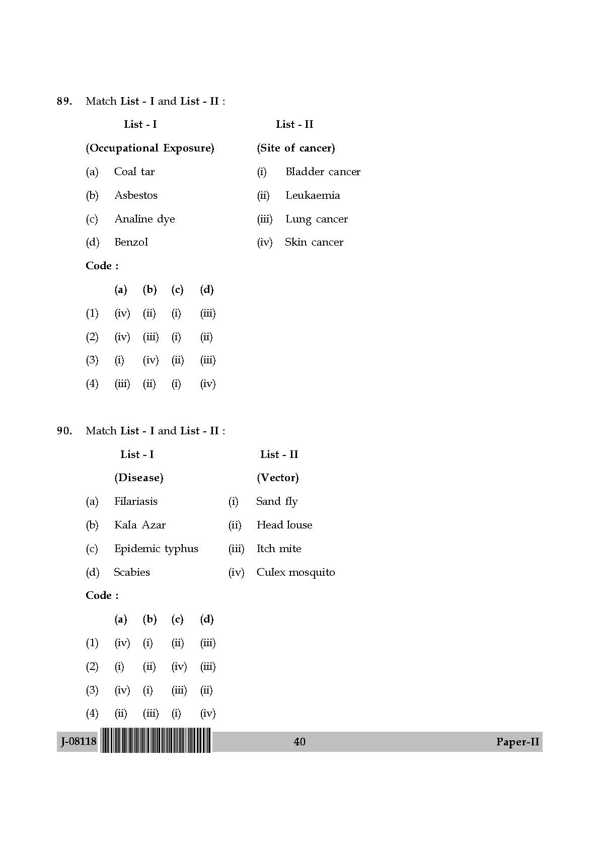 Social Medicine And Community Health Paper II July 2018 in English 21