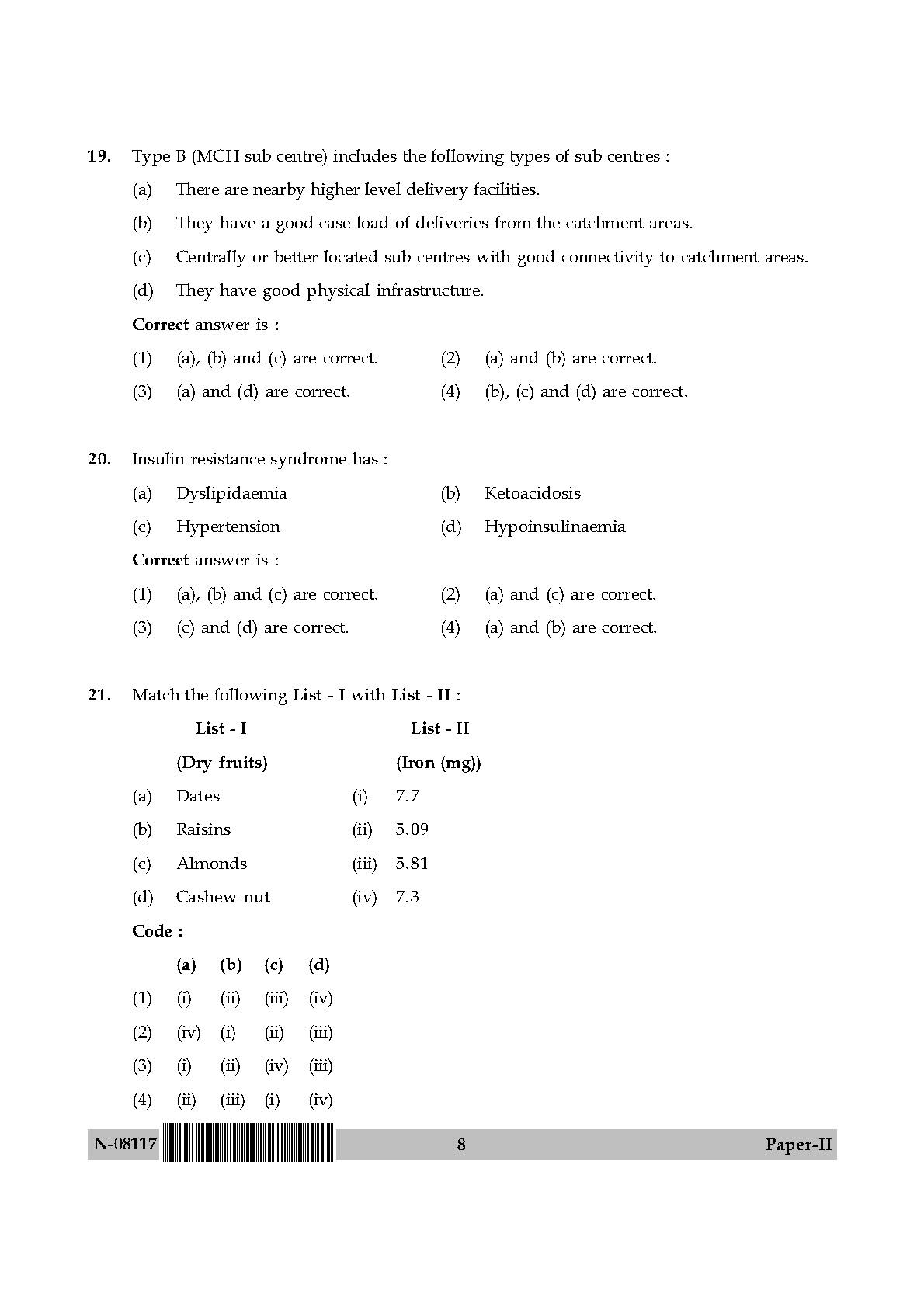 Social Medicine And Community Health Paper II November 2017 in English 5