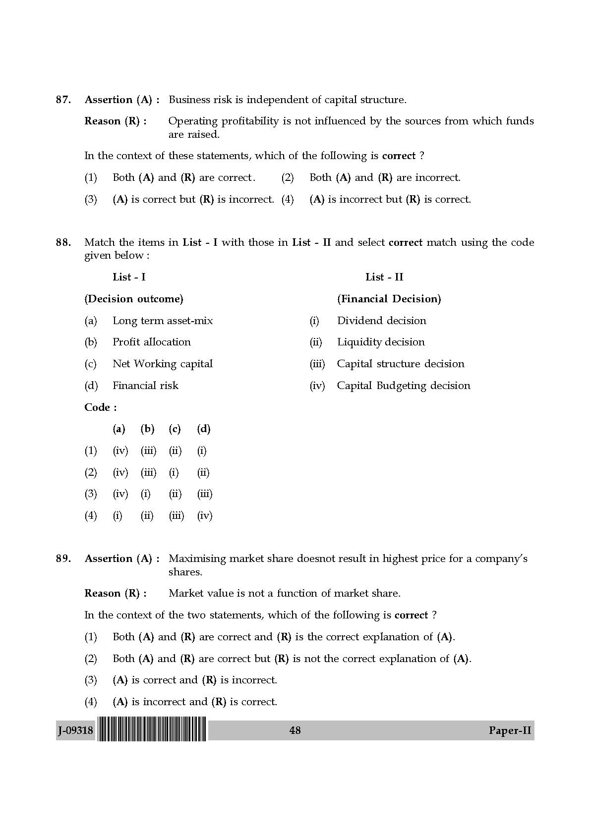 Tourism Administration And Management Paper II July 2018 in English 25