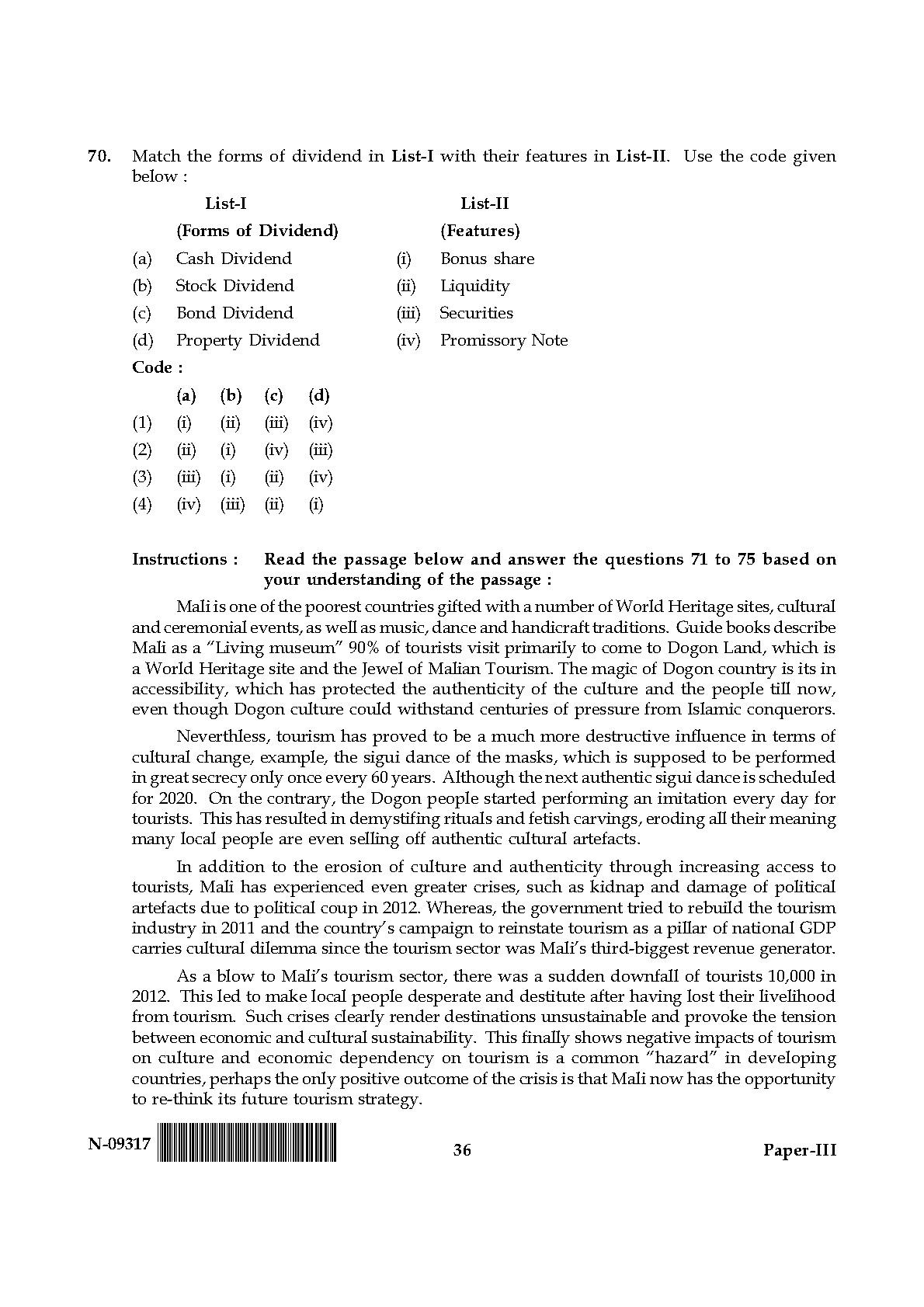 Tourism Administration And Management Paper III Nov 2017 English 19