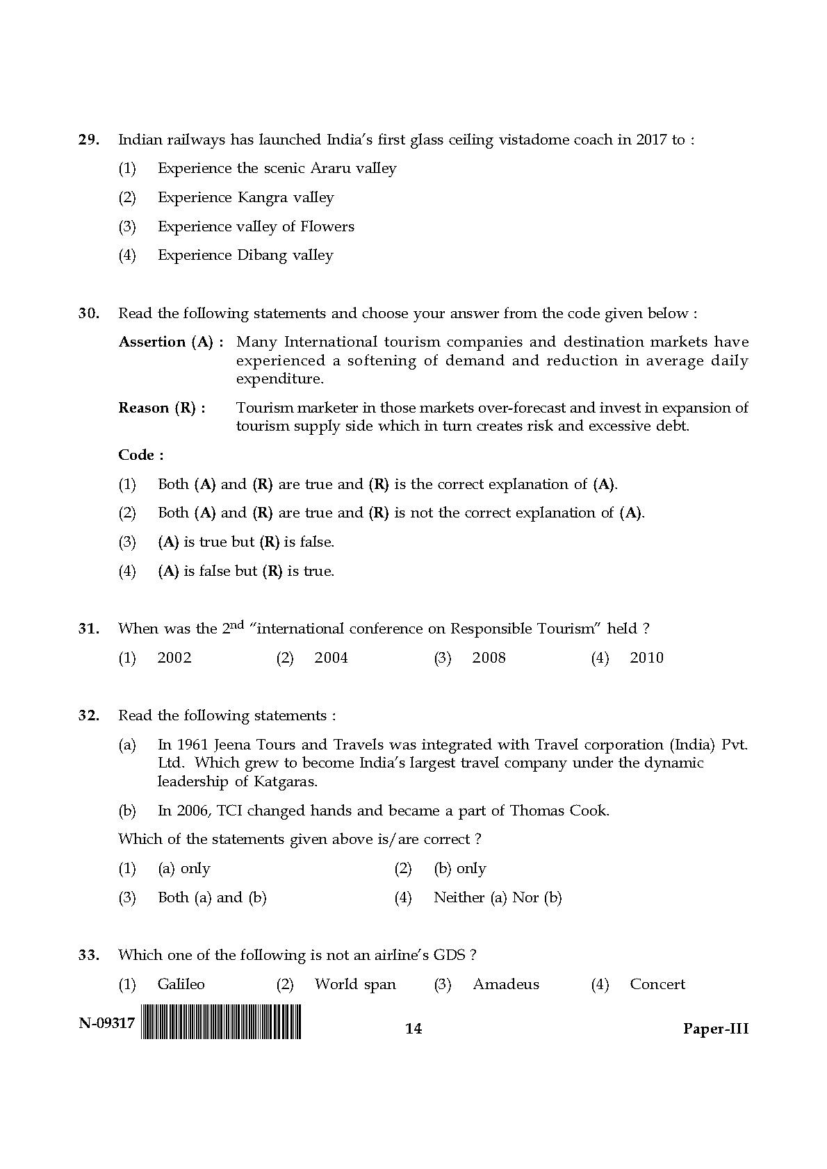 Tourism Administration And Management Paper III Nov 2017 English 8