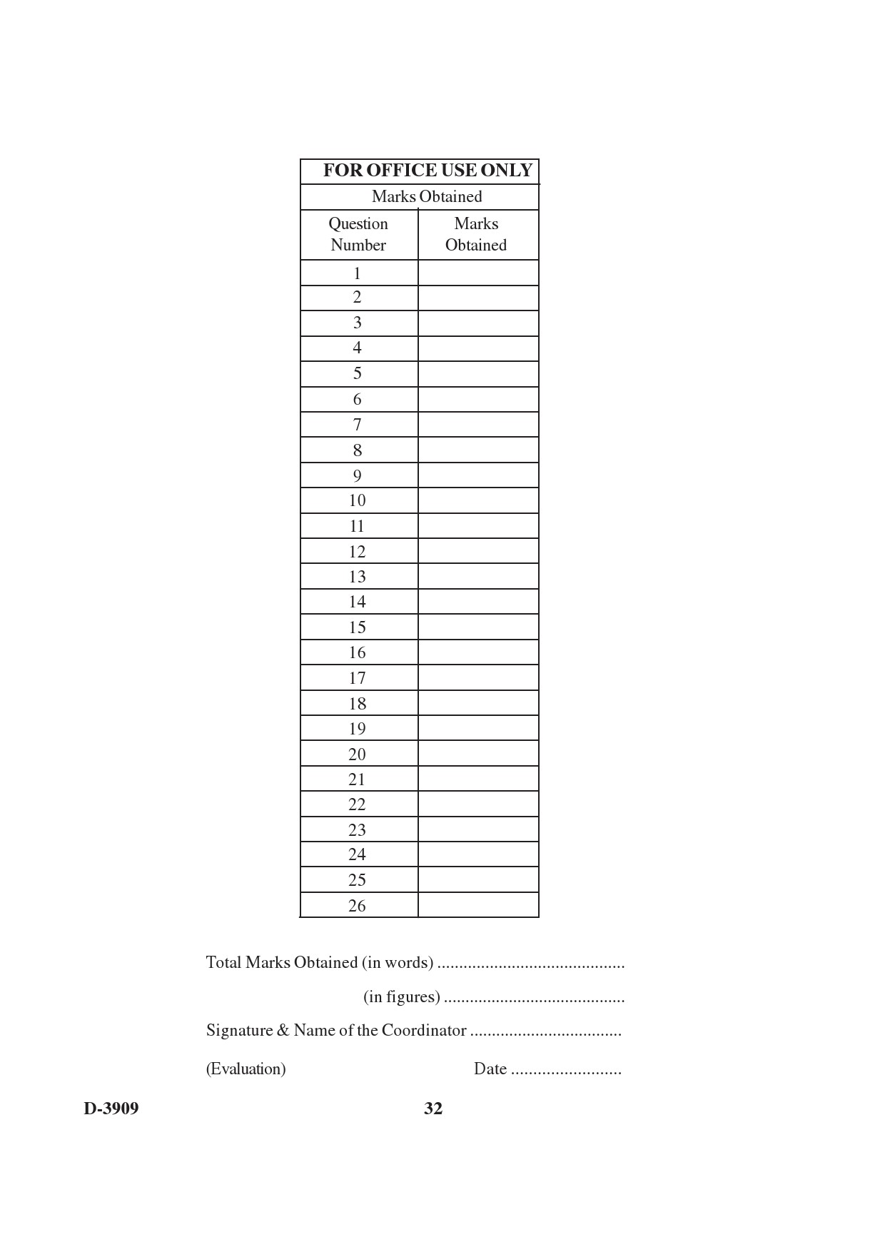 UGC NET French Question Paper III December 2009 2