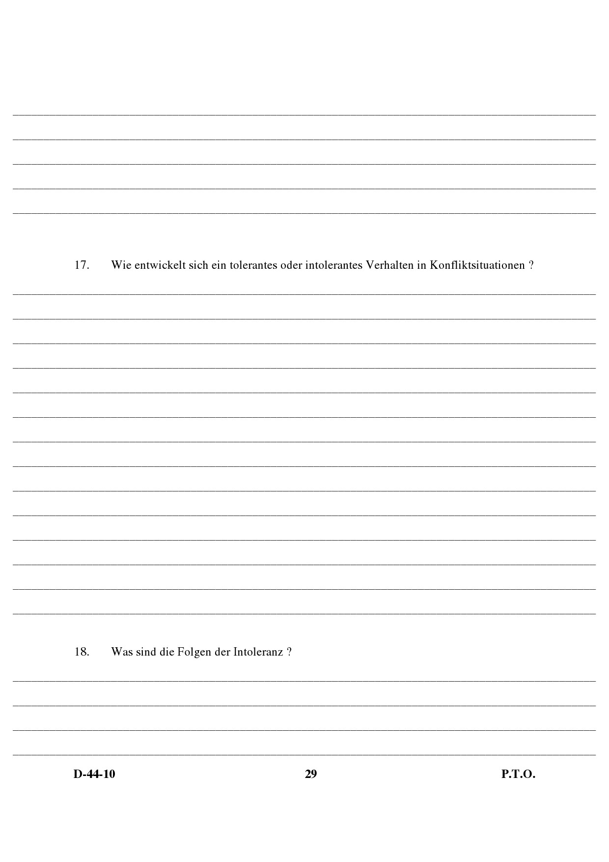 UGC NET German Question Paper III June 2010 15