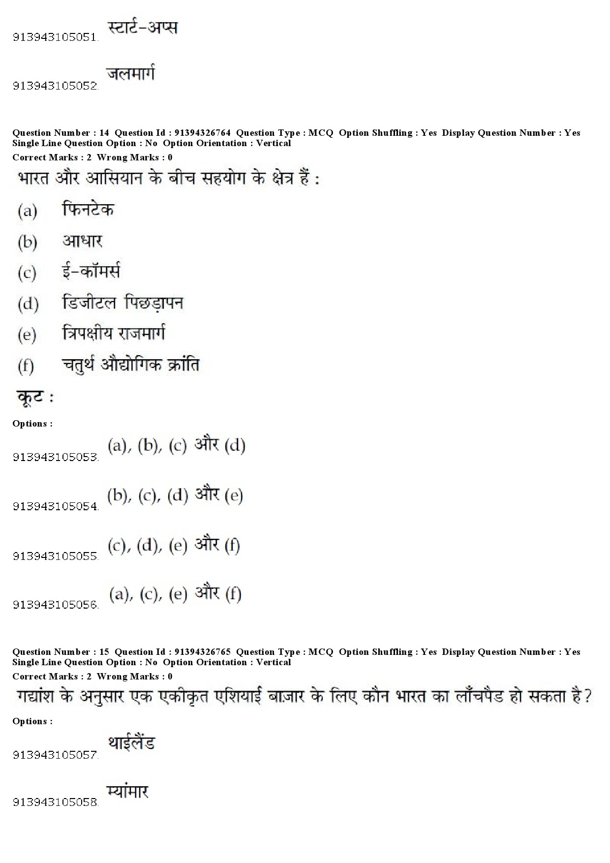 UGC NET Sanskrit Traditional Subjects Question Paper December 2018 15