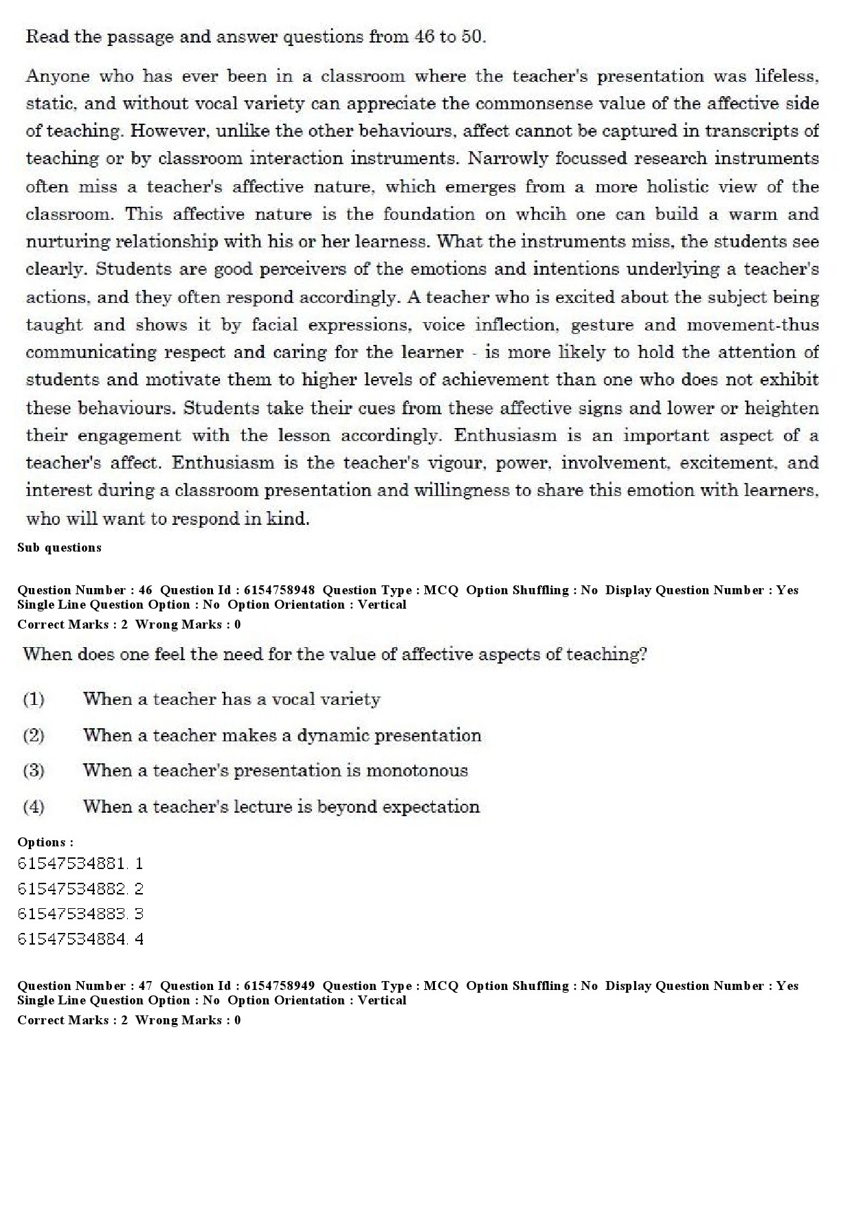 UGC NET Sanskrit Traditional Subjects Question Paper December 2019 38