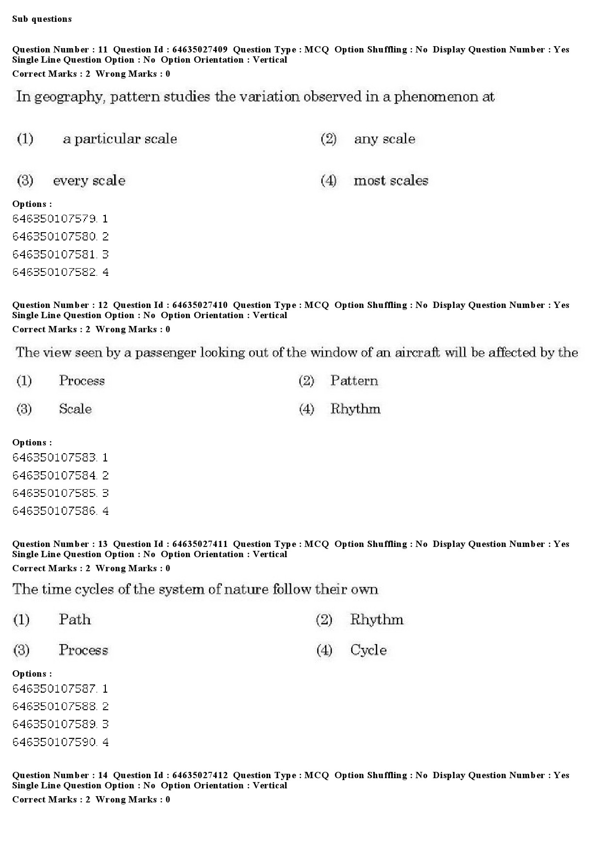 UGC NET Sanskrit Traditional Subjects Question Paper June 2019 14