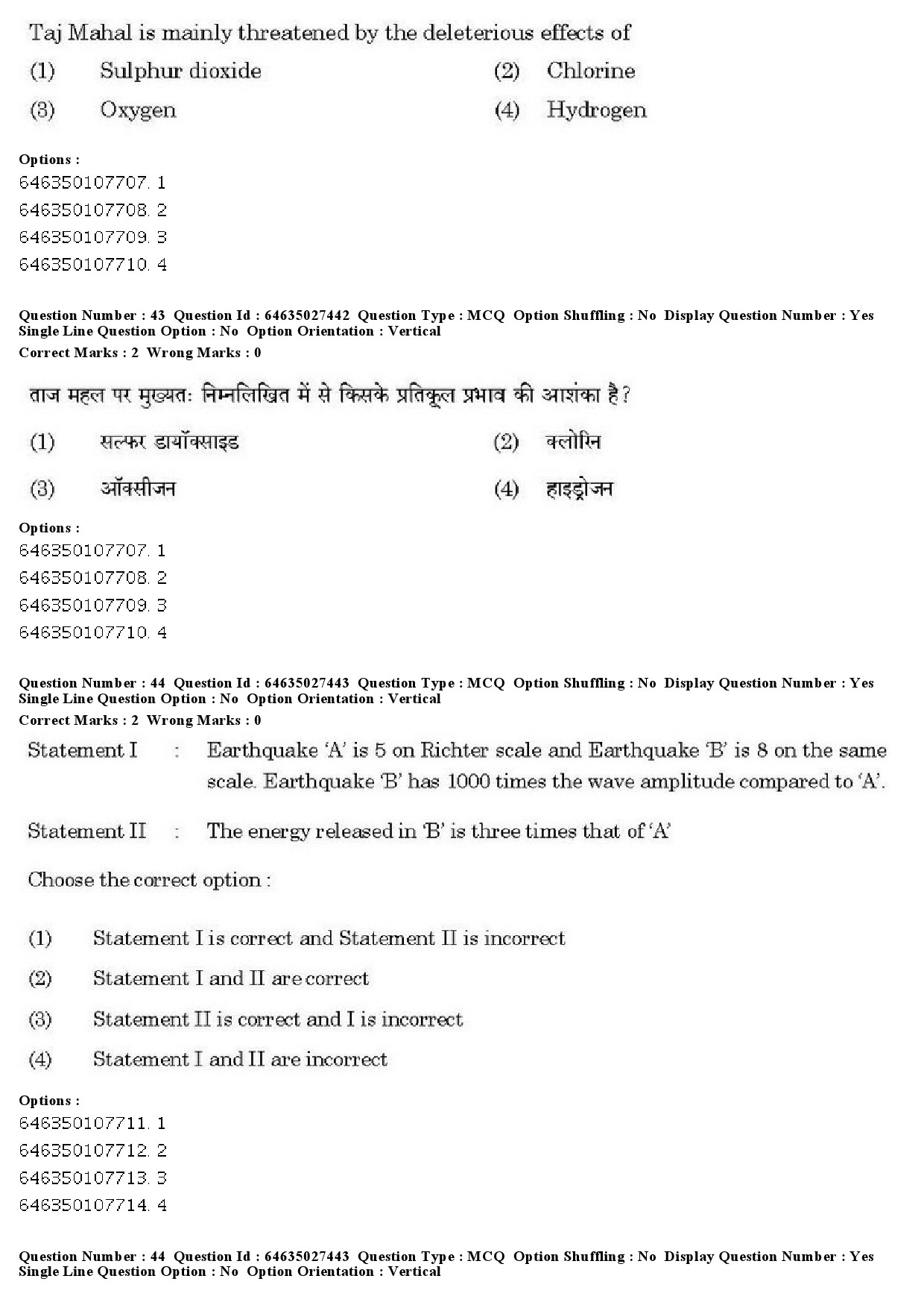 UGC NET Sanskrit Traditional Subjects Question Paper June 2019 37