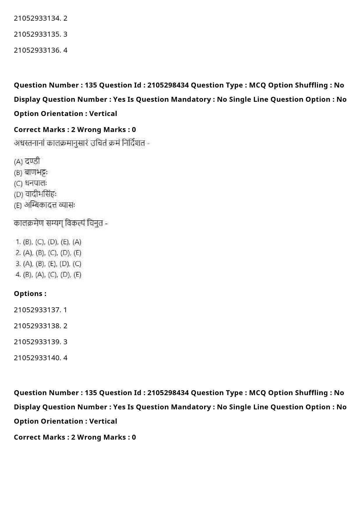 UGC NET Sanskrit Traditional Subjects Question Paper September 2020 167