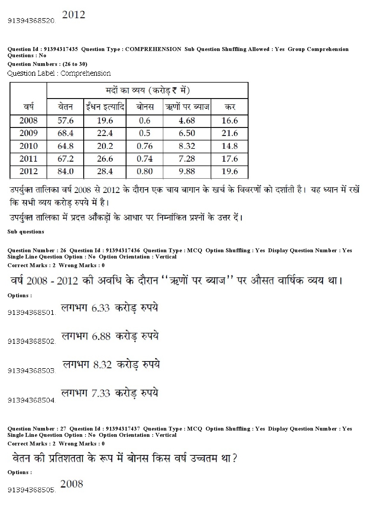 UGC NET Sindhi Question Paper December 2018 24