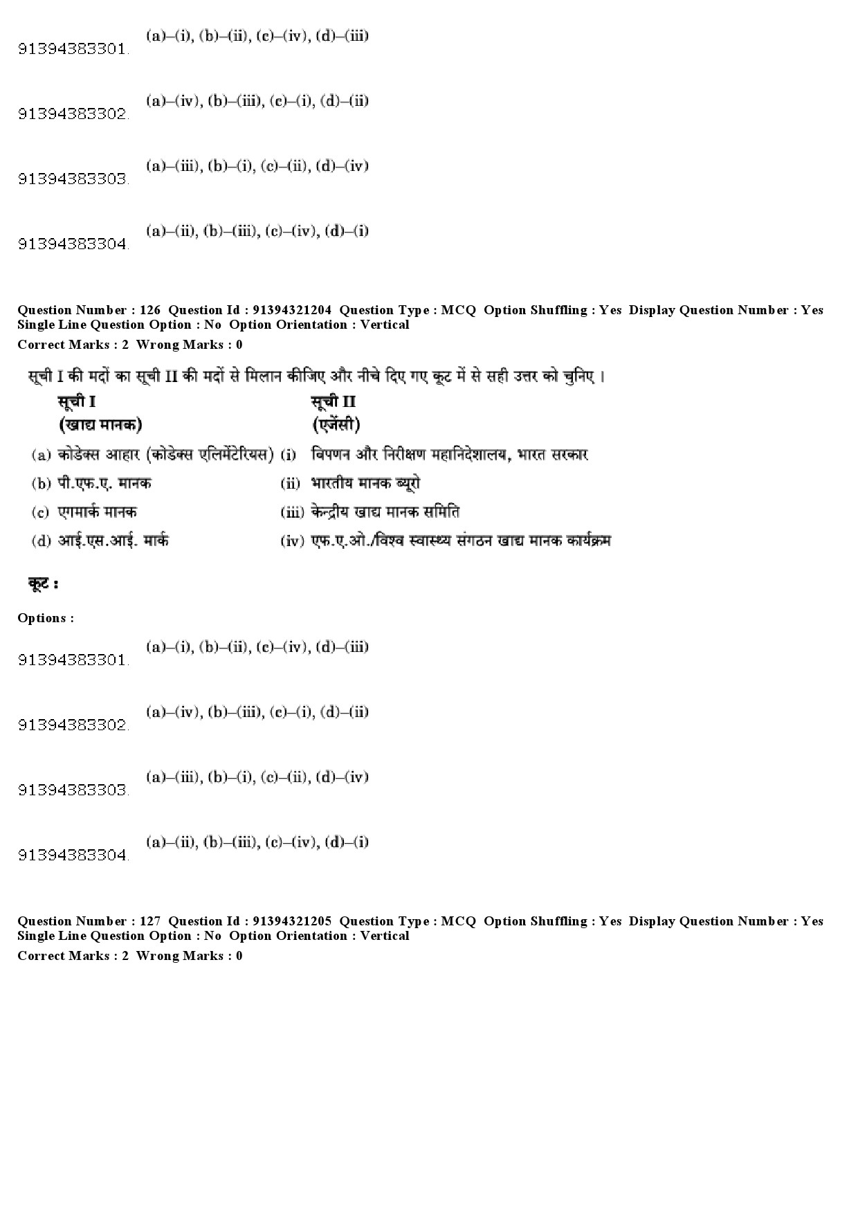 UGC NET Social Medicine And Community Health Question Paper December 2018 114