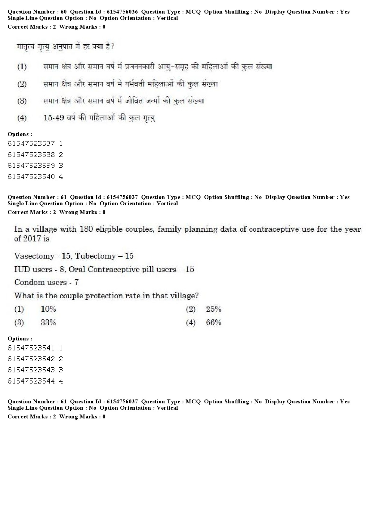 UGC NET Social Medicine And Community Health Question Paper December 2019 53