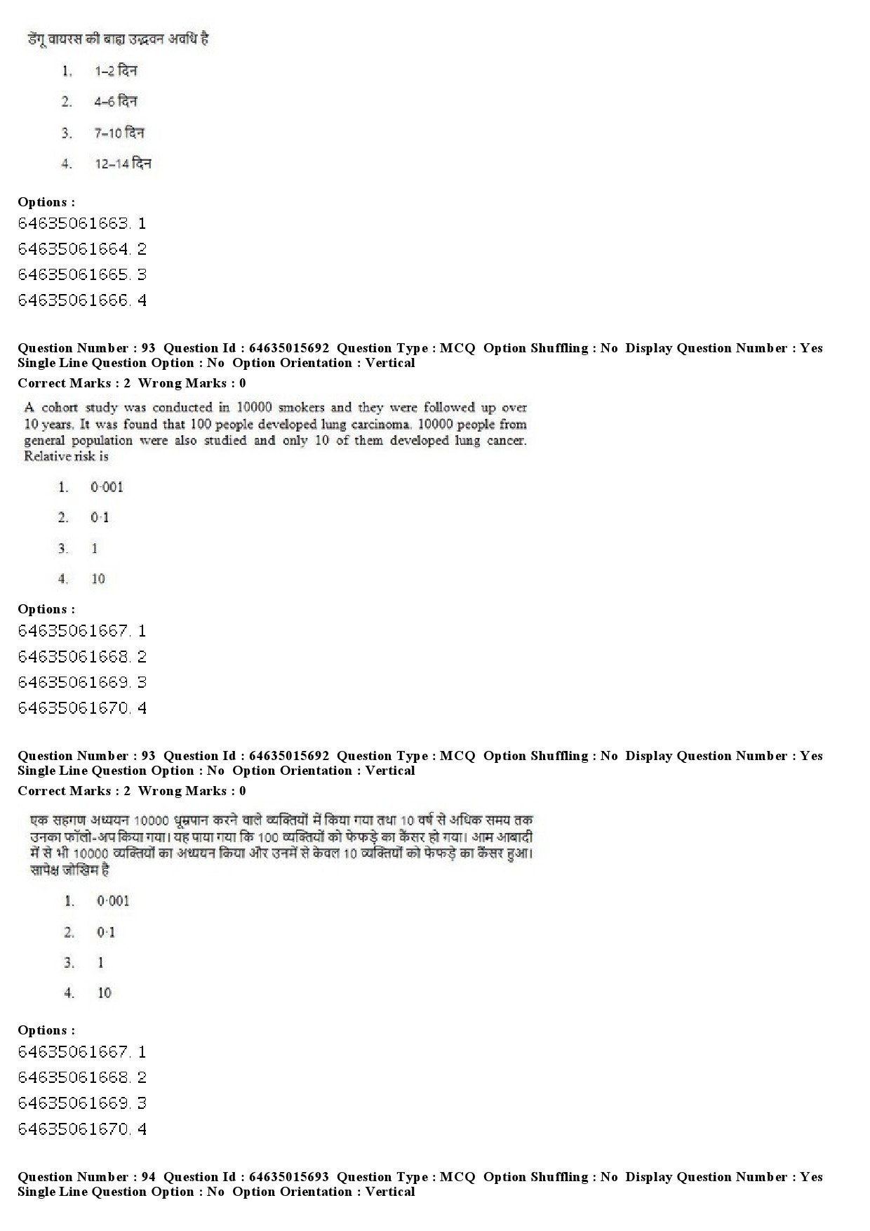 UGC NET Social Medicine And Community Health Question Paper June 2019 77