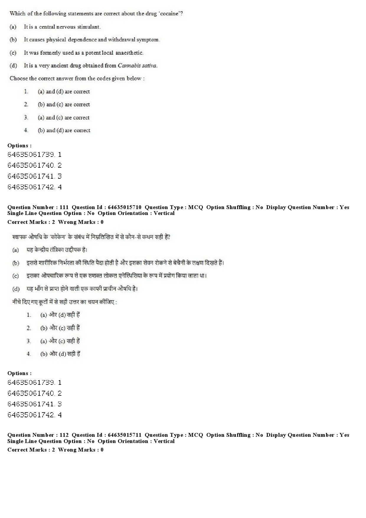 UGC NET Social Medicine And Community Health Question Paper June 2019 92