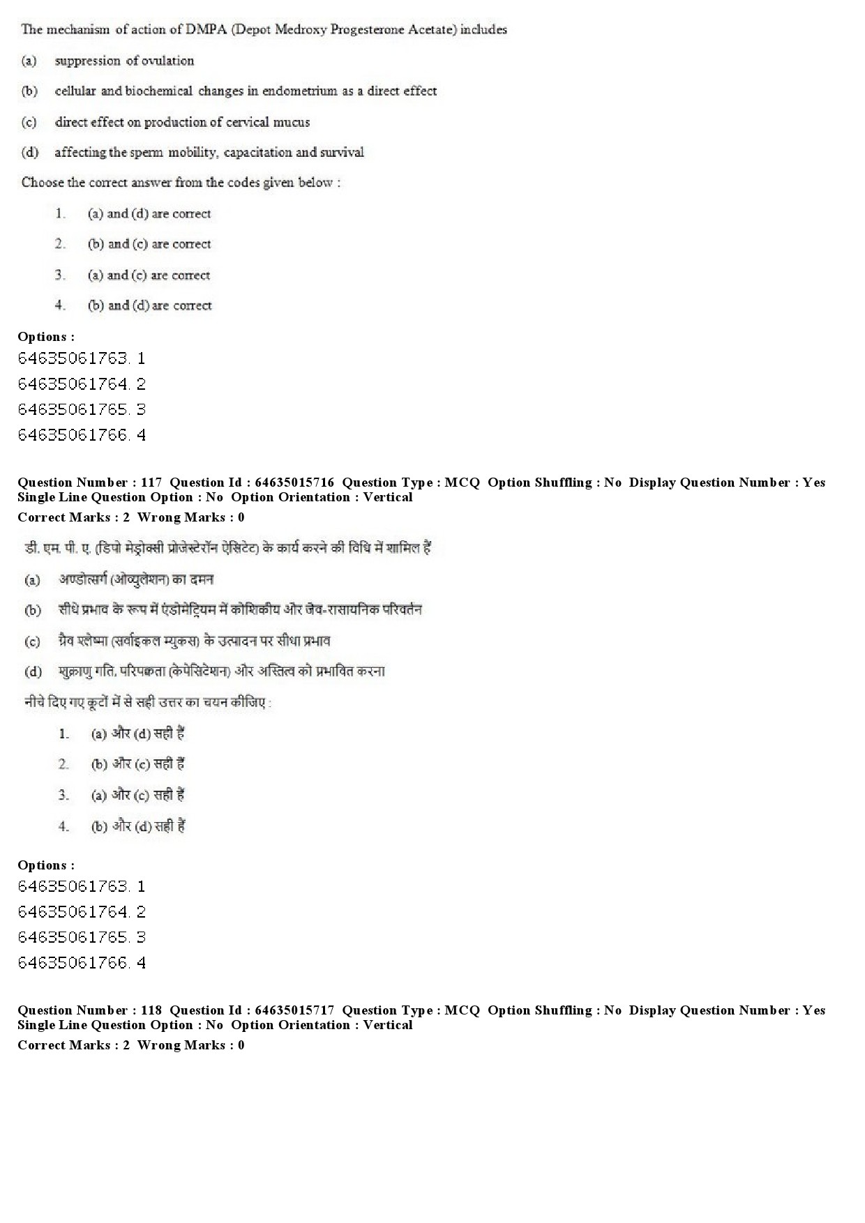 UGC NET Social Medicine And Community Health Question Paper June 2019 98