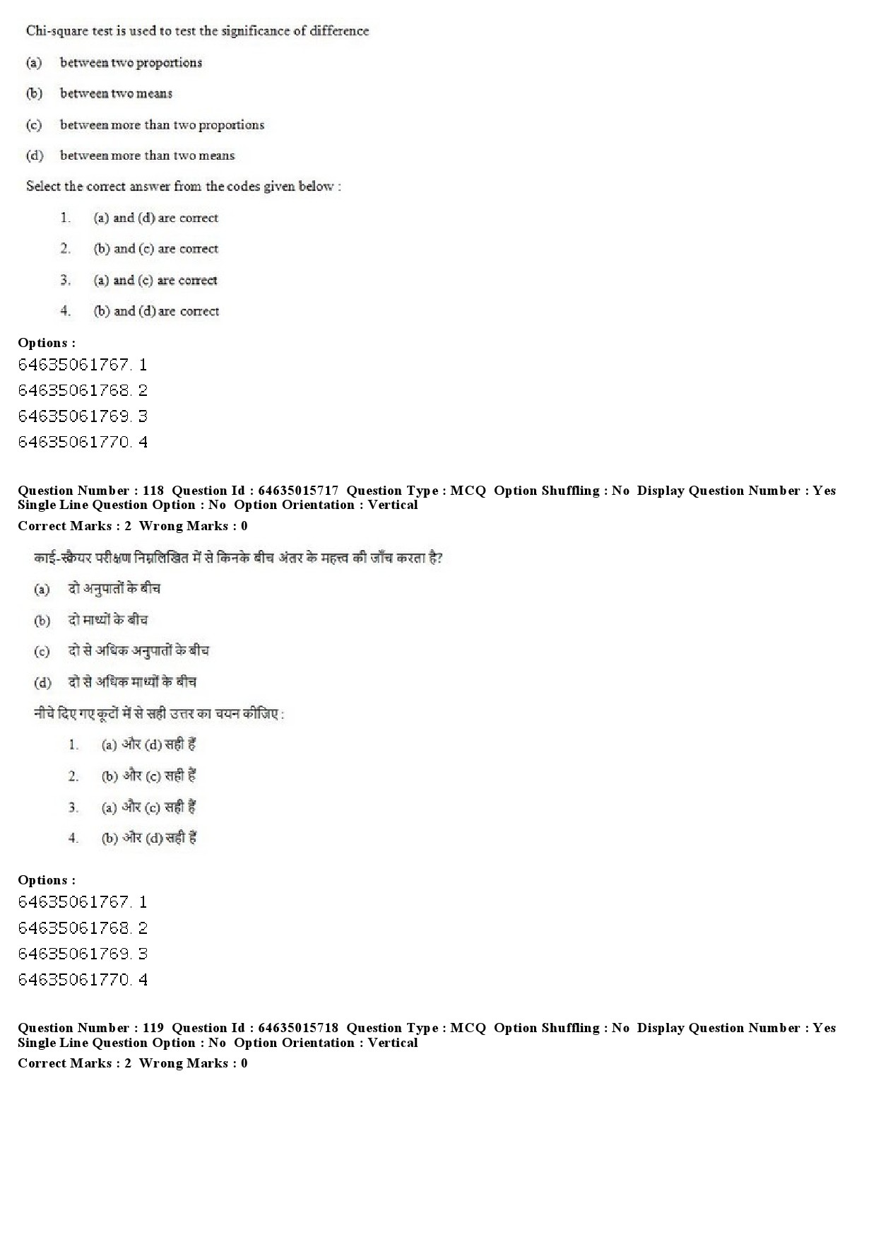 UGC NET Social Medicine And Community Health Question Paper June 2019 99