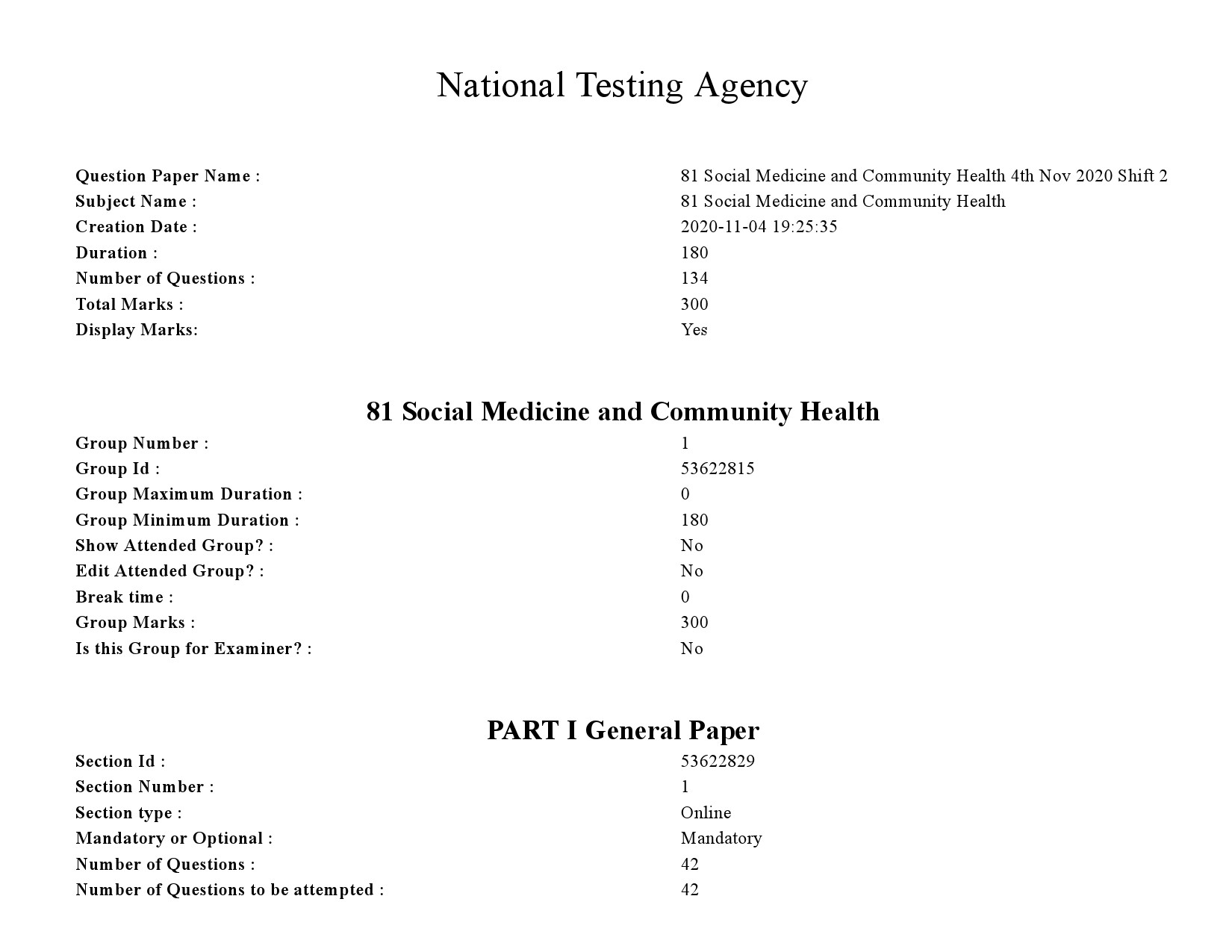 UGC NET Social Medicine And Community Health Question Paper September 2020 1