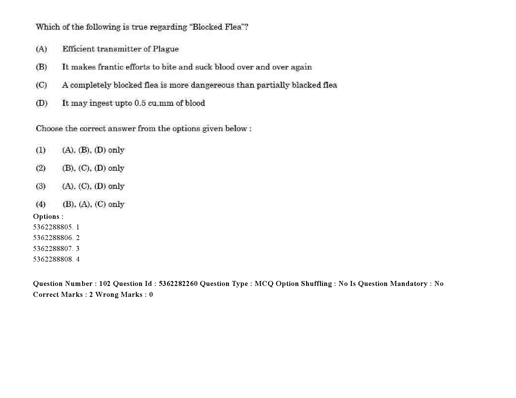 UGC NET Social Medicine And Community Health Question Paper September 2020 130