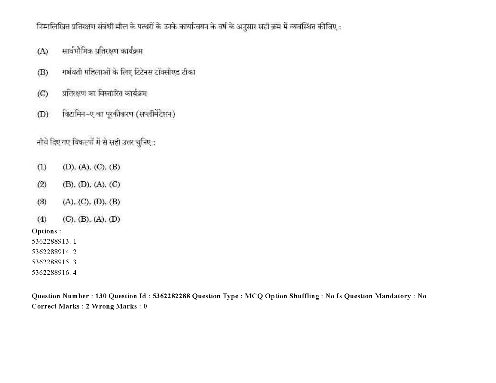 UGC NET Social Medicine And Community Health Question Paper September 2020 185