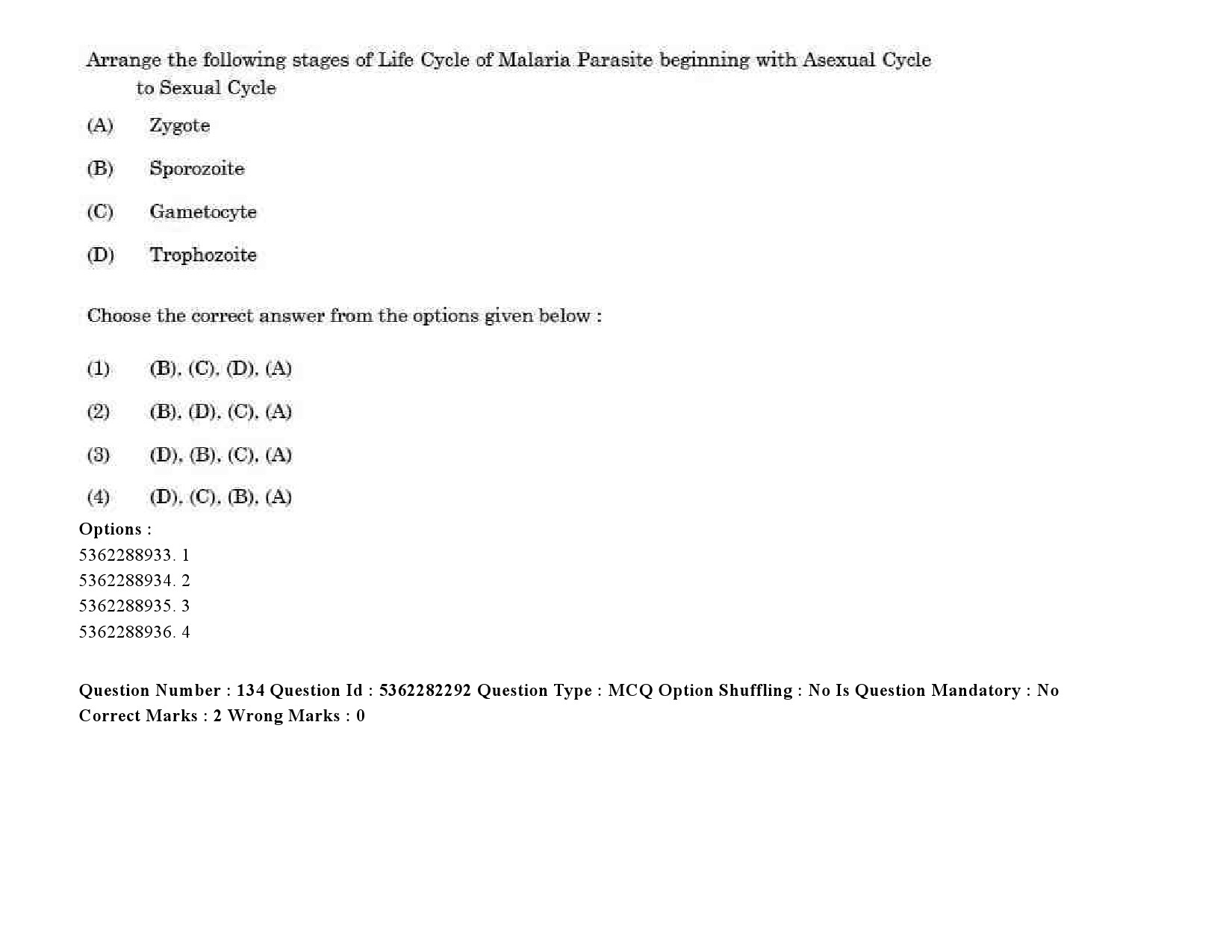 UGC NET Social Medicine And Community Health Question Paper September 2020 194