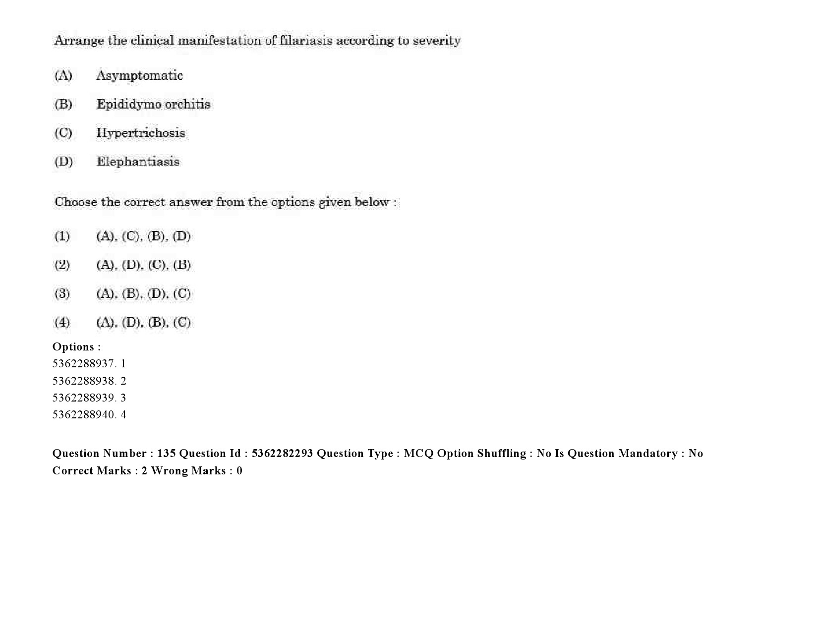 UGC NET Social Medicine And Community Health Question Paper September 2020 196