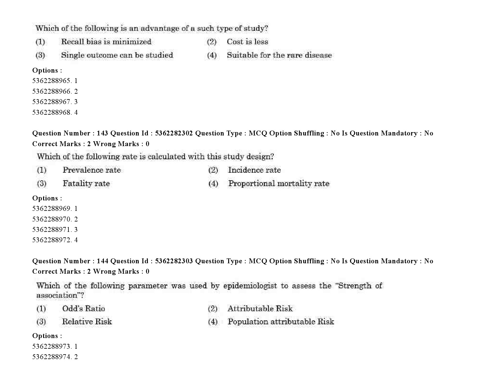 UGC NET Social Medicine And Community Health Question Paper September 2020 209