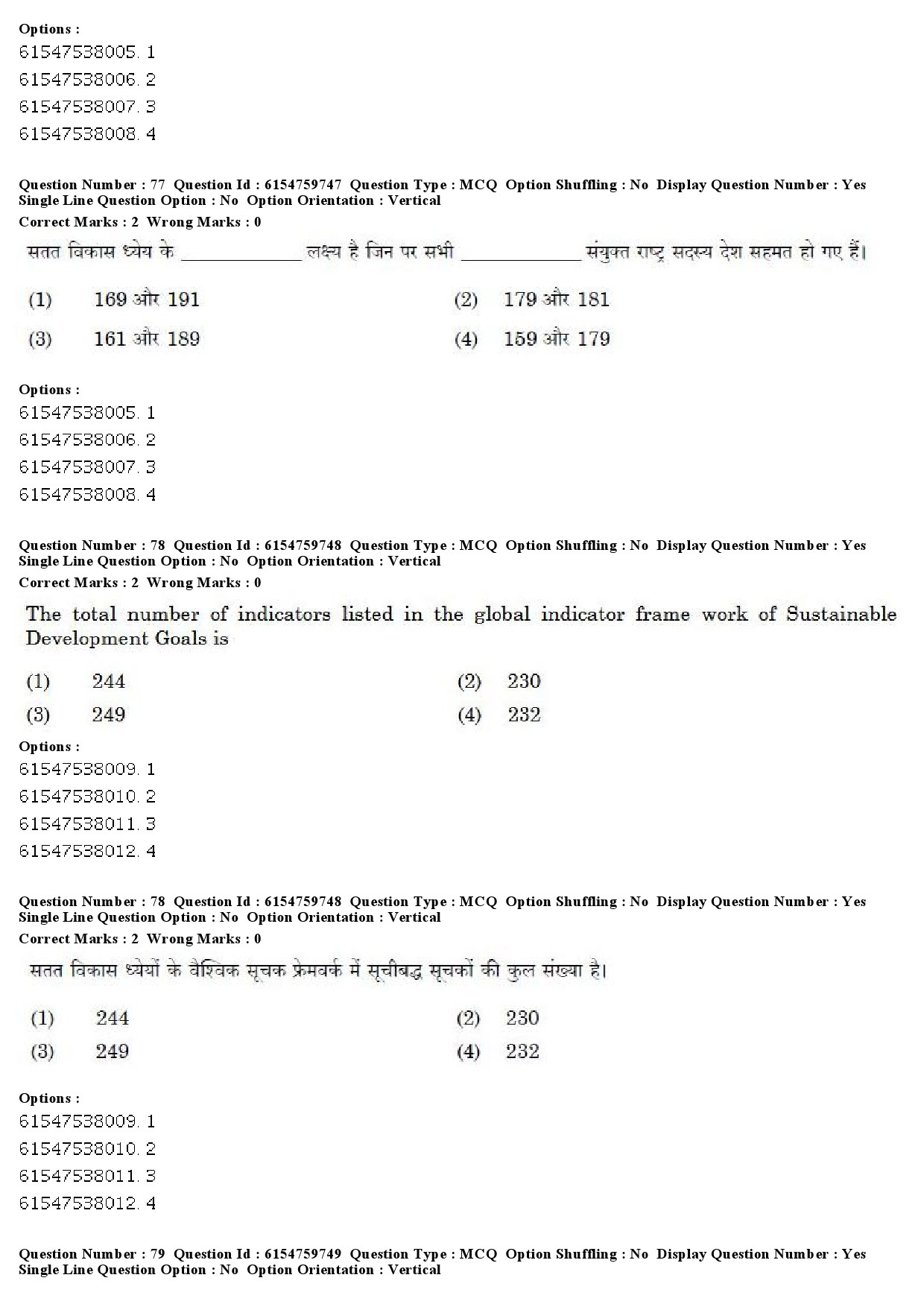 UGC NET Social Work Question Paper December 2019 60