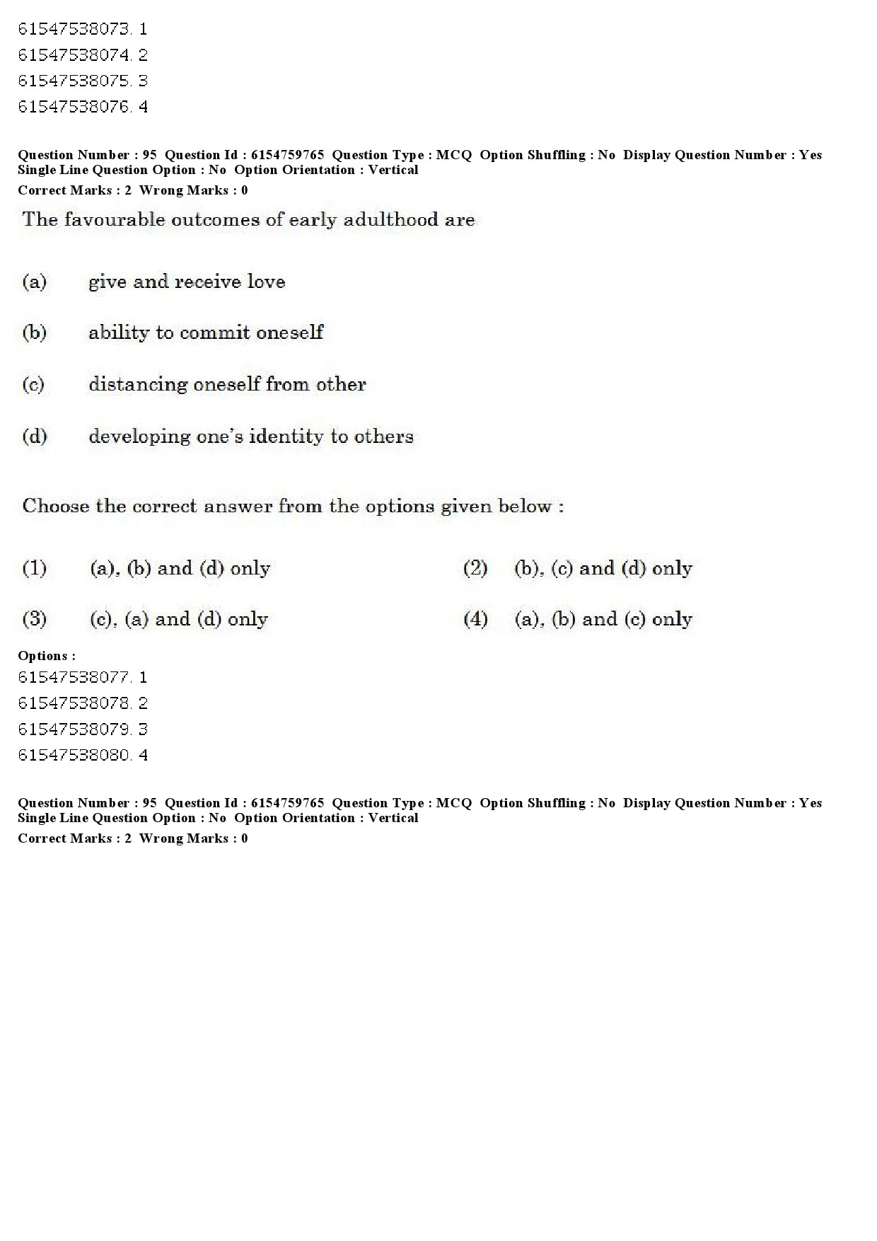 UGC NET Social Work Question Paper December 2019 74