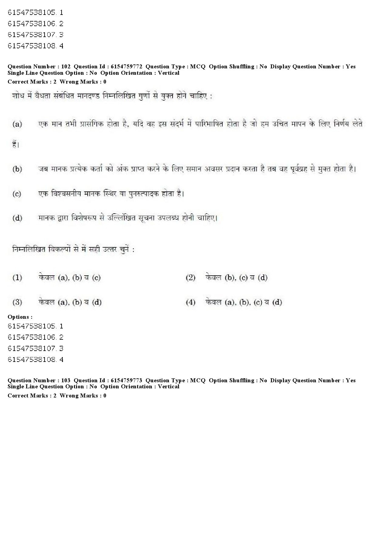 UGC NET Social Work Question Paper December 2019 84