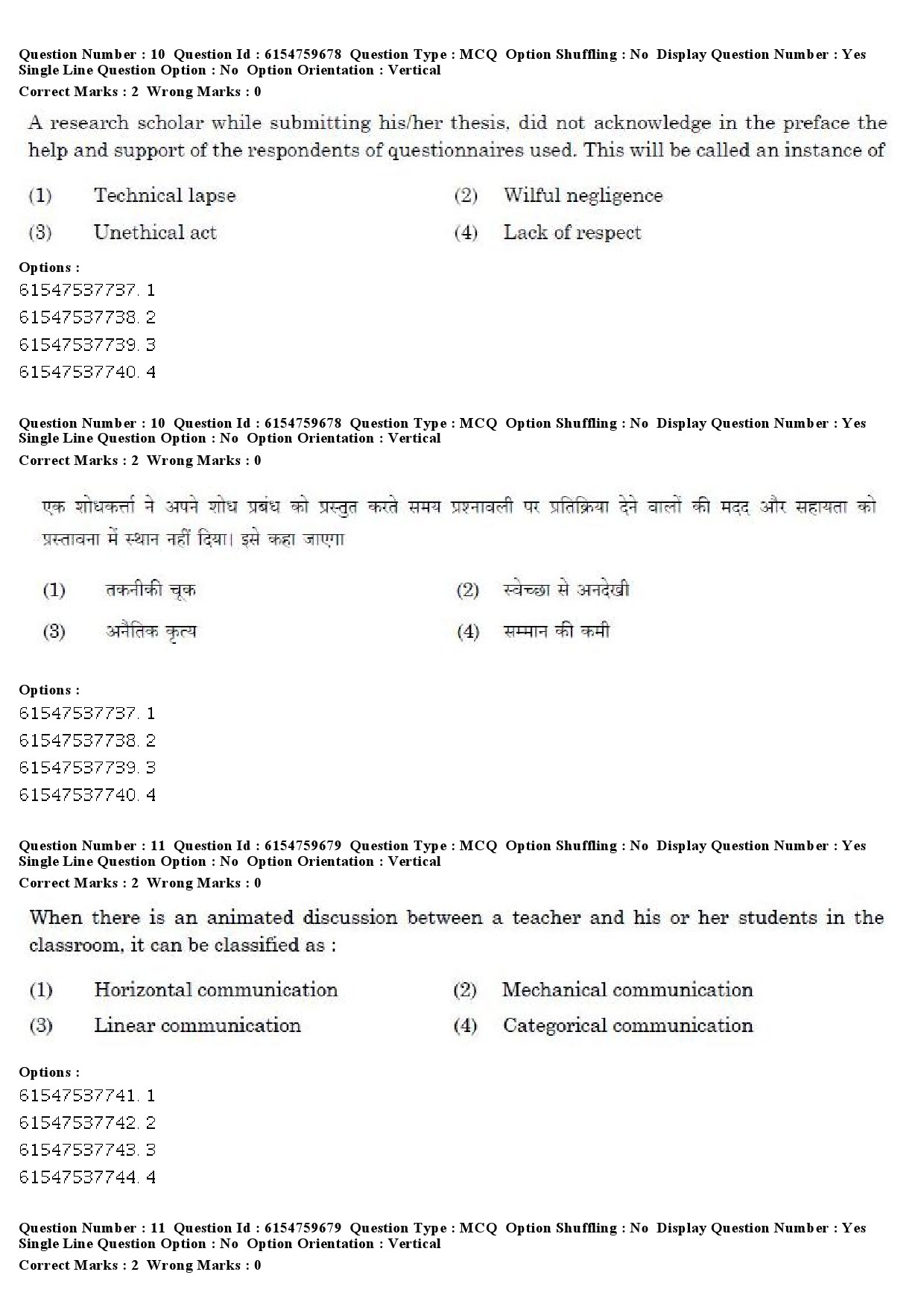 UGC NET Social Work Question Paper December 2019 9