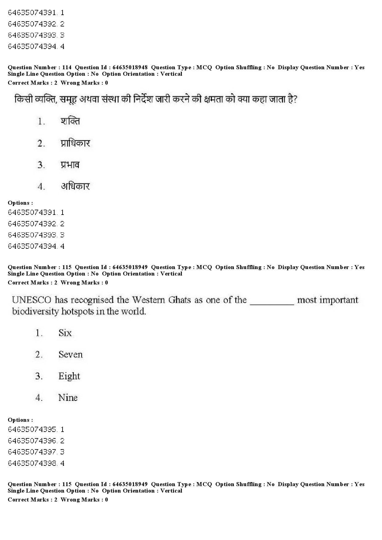 UGC NET Social Work Question Paper June 2019 109