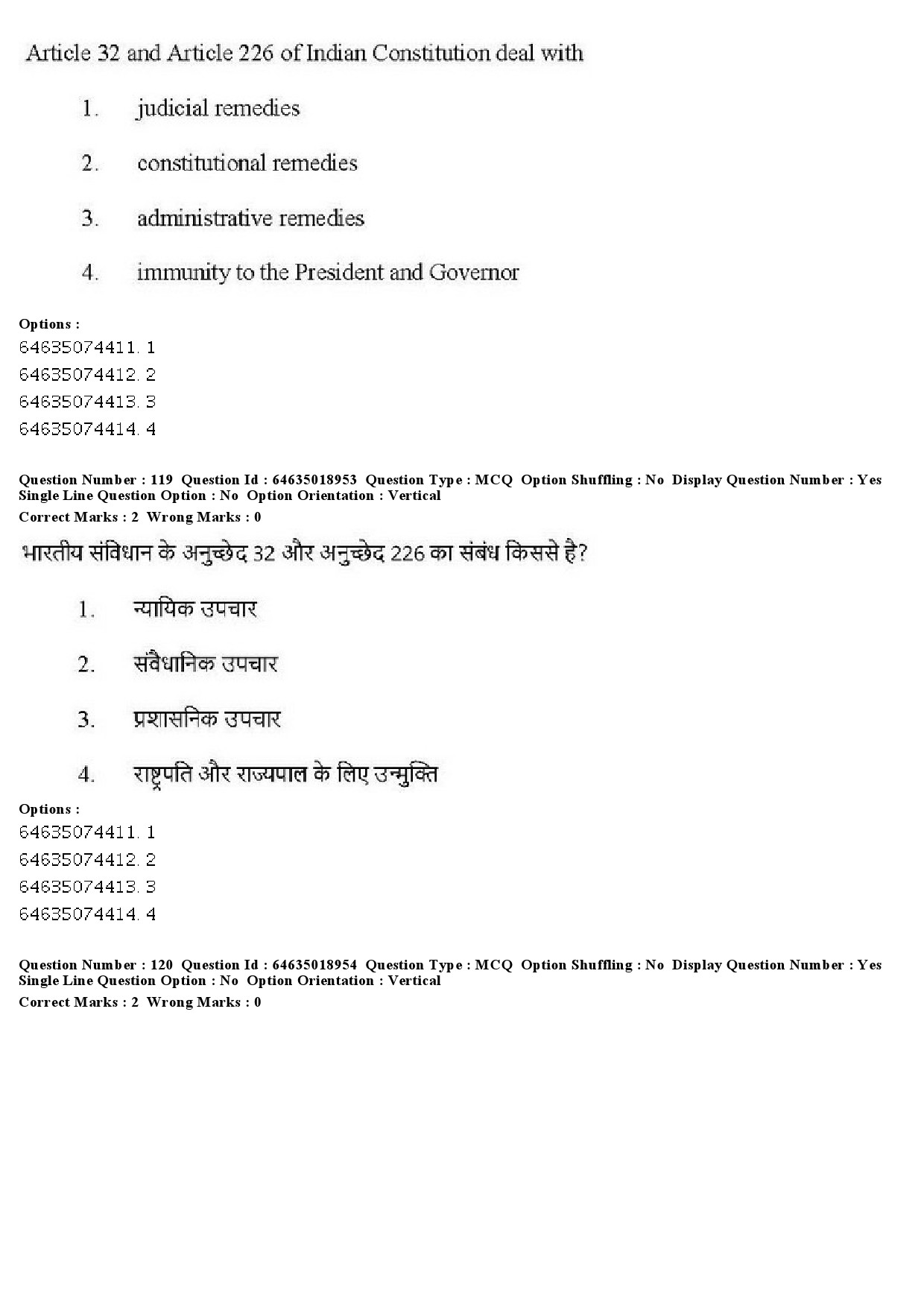 UGC NET Social Work Question Paper June 2019 113