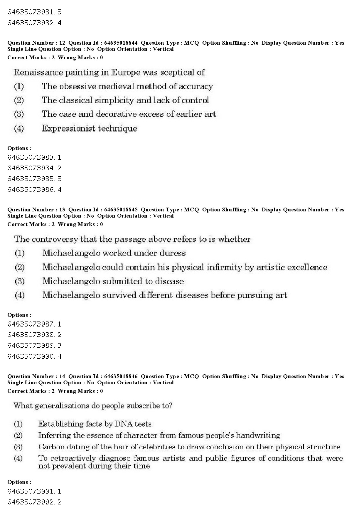 UGC NET Social Work Question Paper June 2019 12