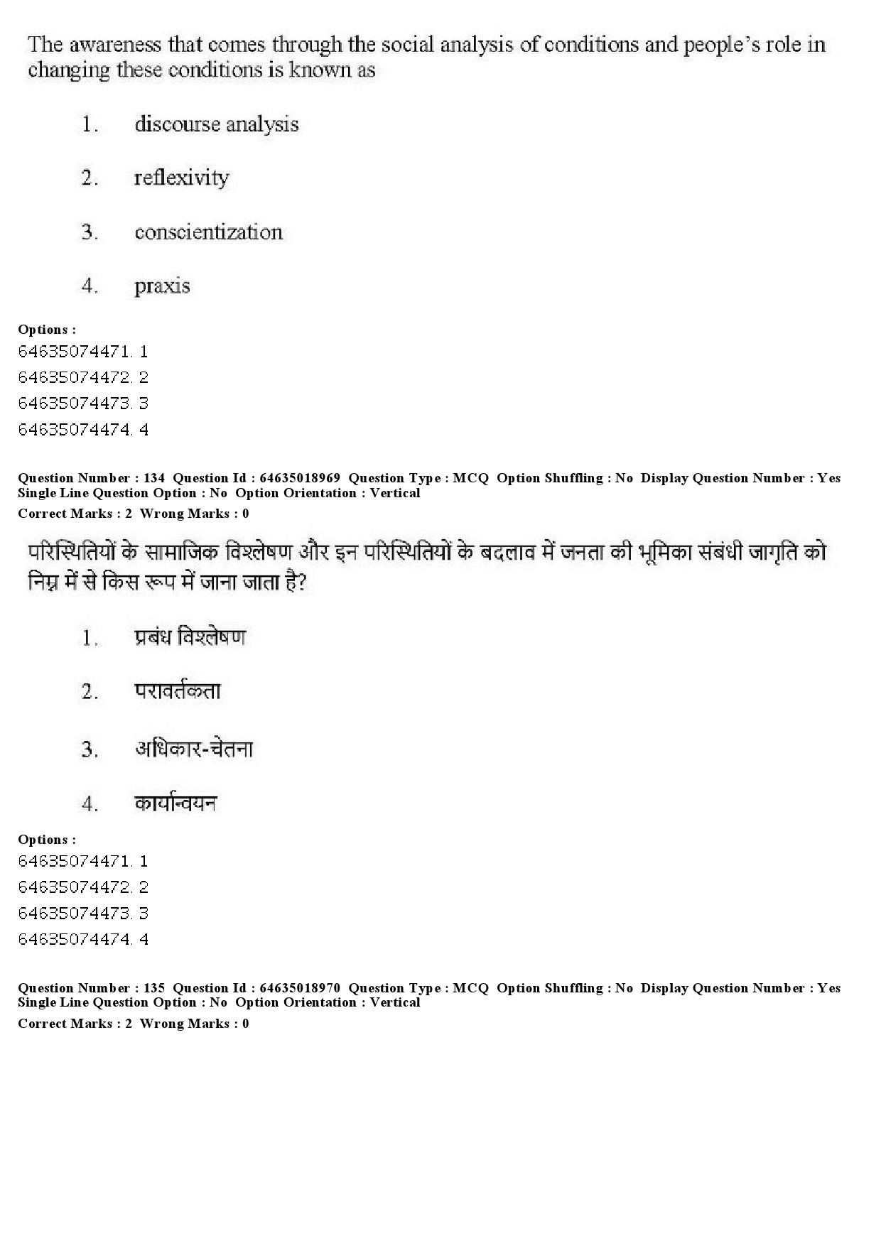 UGC NET Social Work Question Paper June 2019 131