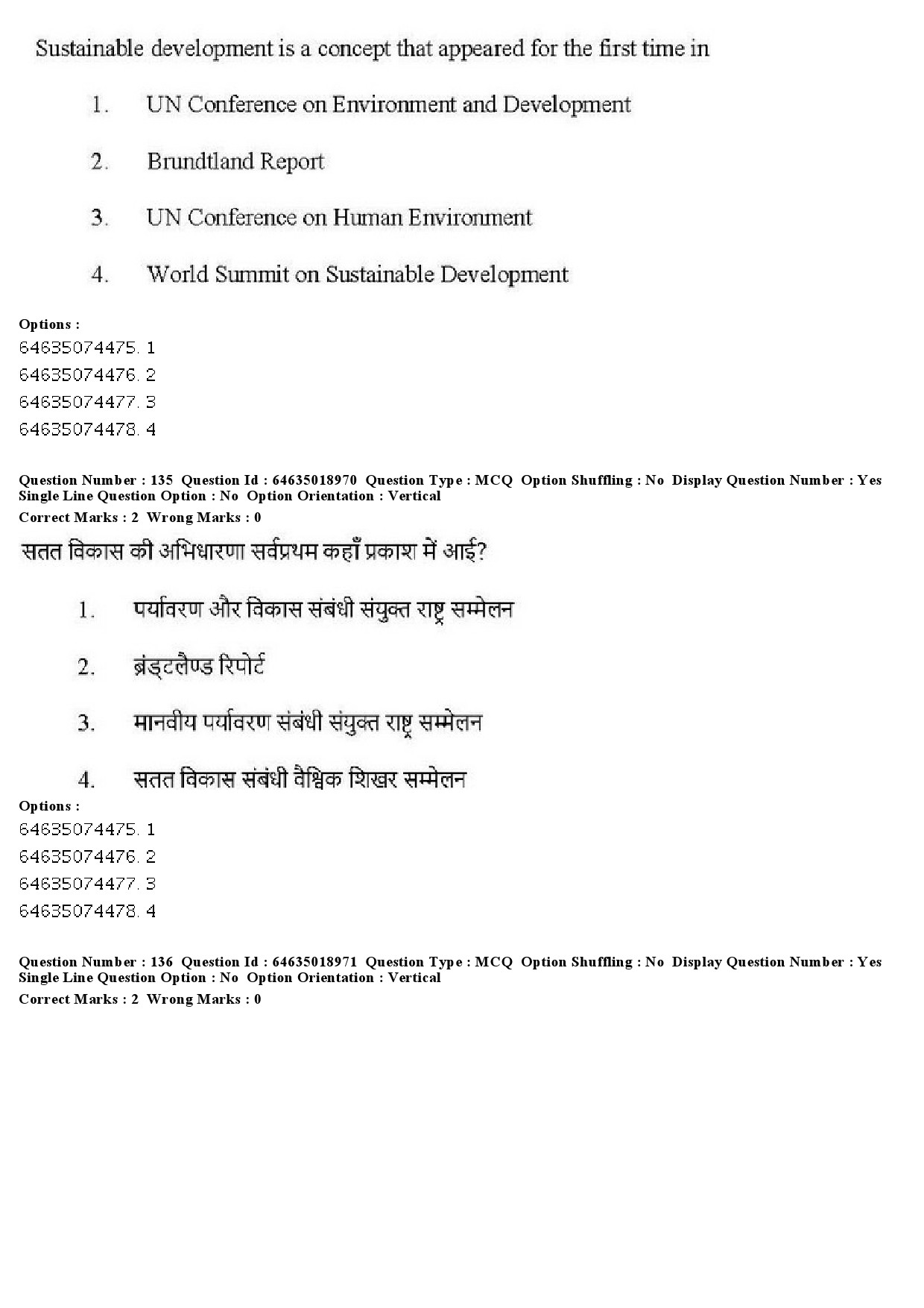 UGC NET Social Work Question Paper June 2019 132