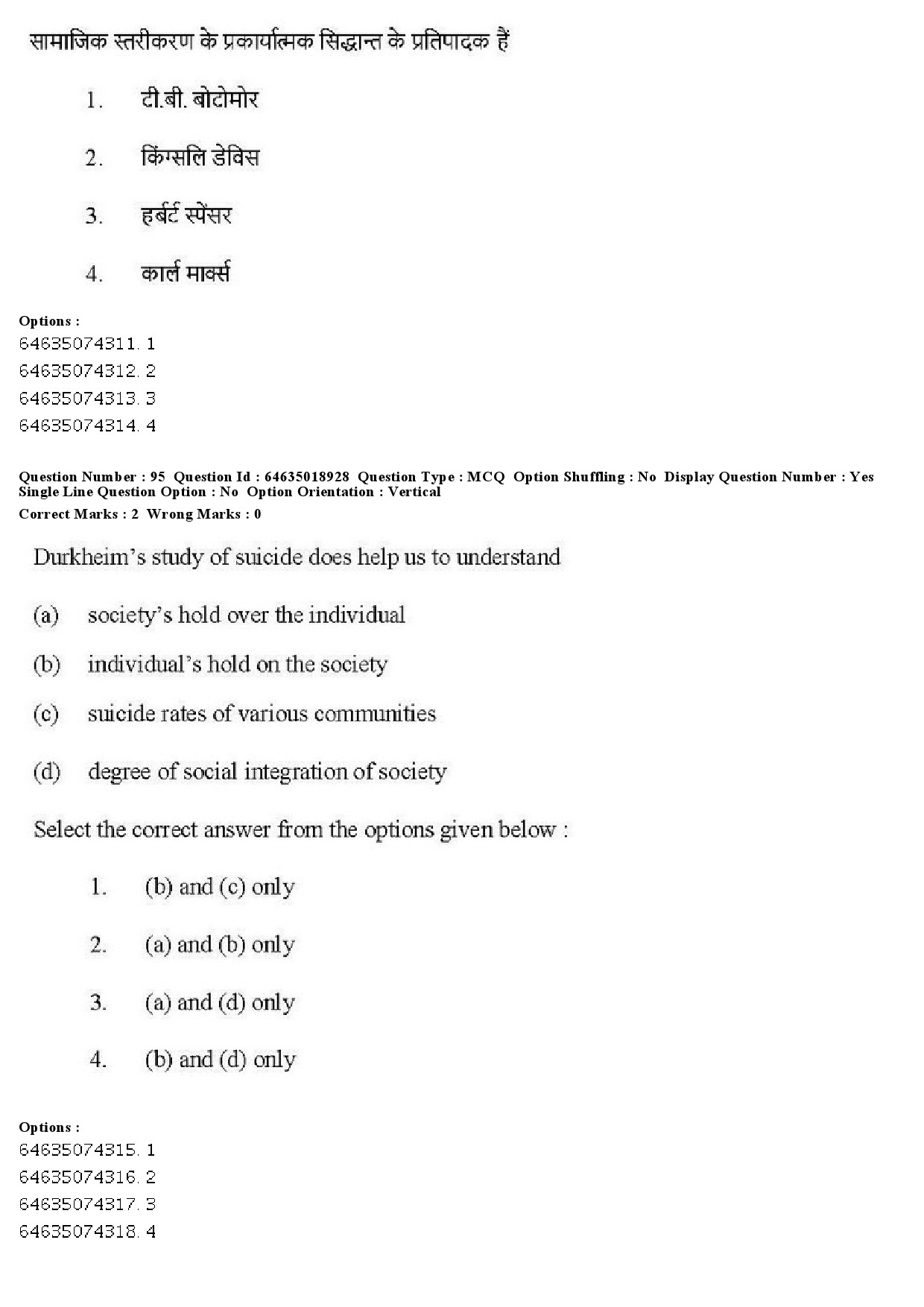 UGC NET Social Work Question Paper June 2019 87