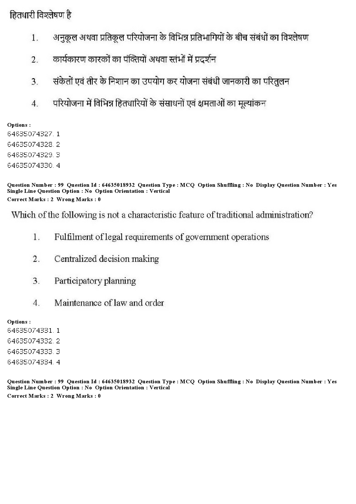 UGC NET Social Work Question Paper June 2019 92