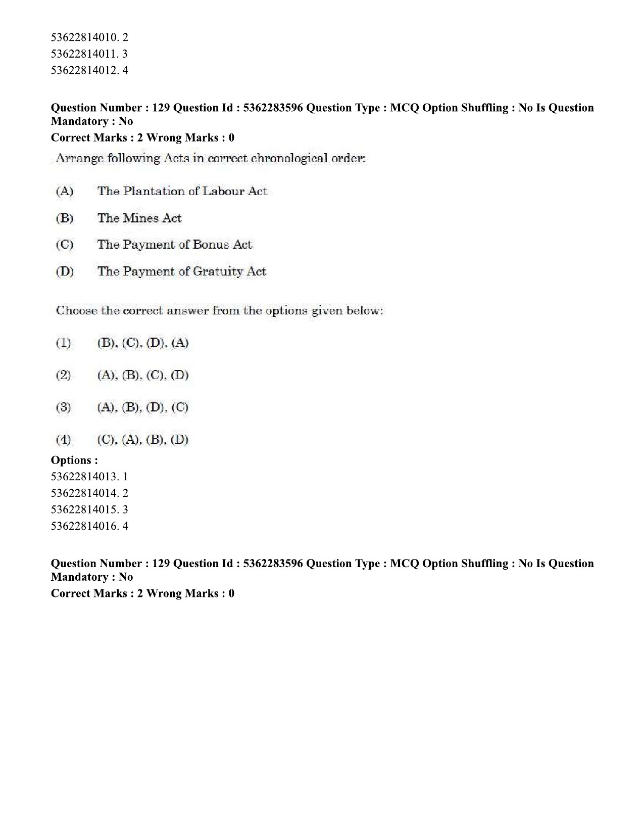 UGC NET Social Work Question Paper September 2020 152