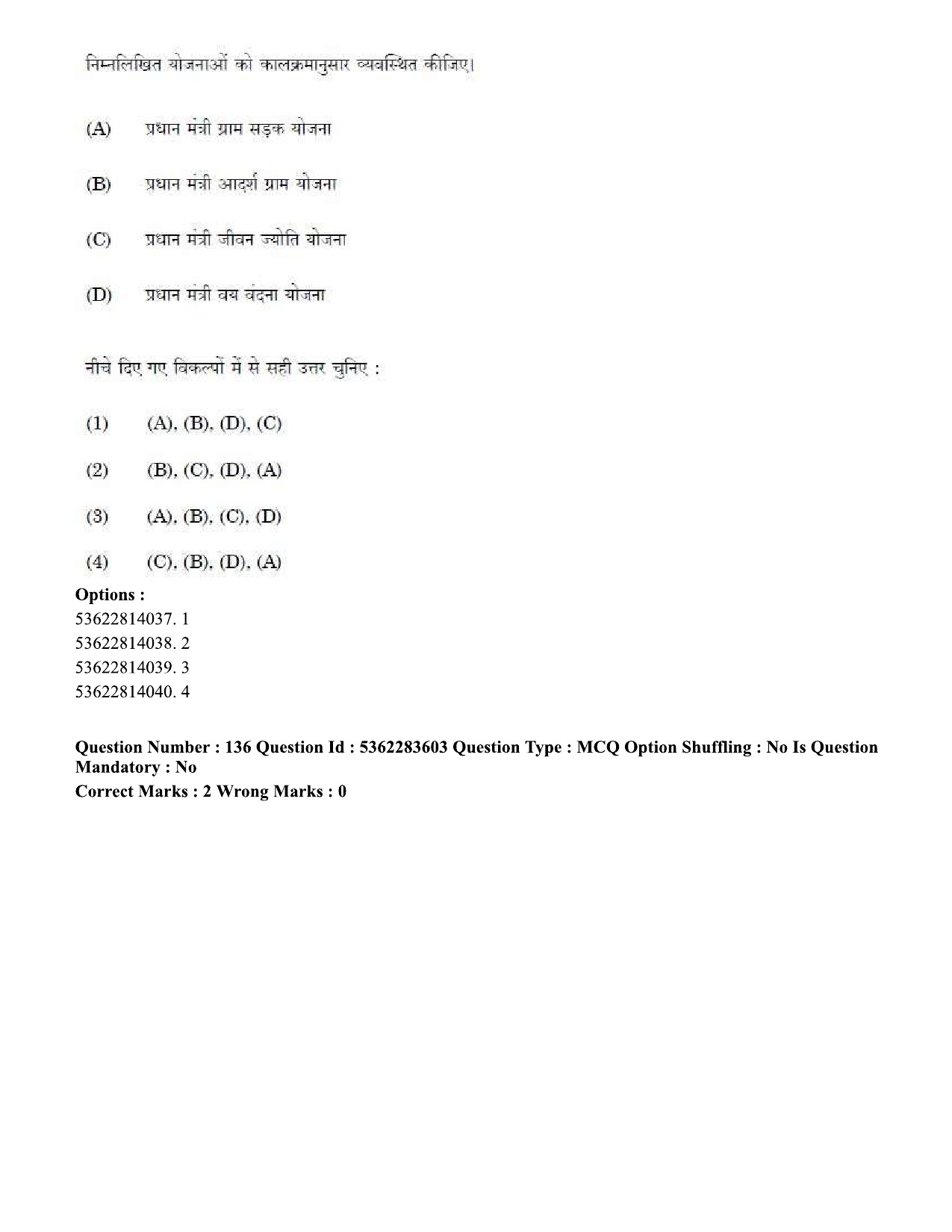 UGC NET Social Work Question Paper September 2020 165