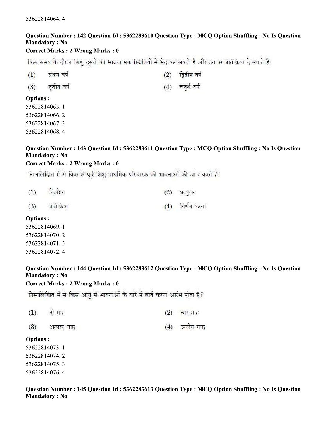 UGC NET Social Work Question Paper September 2020 178