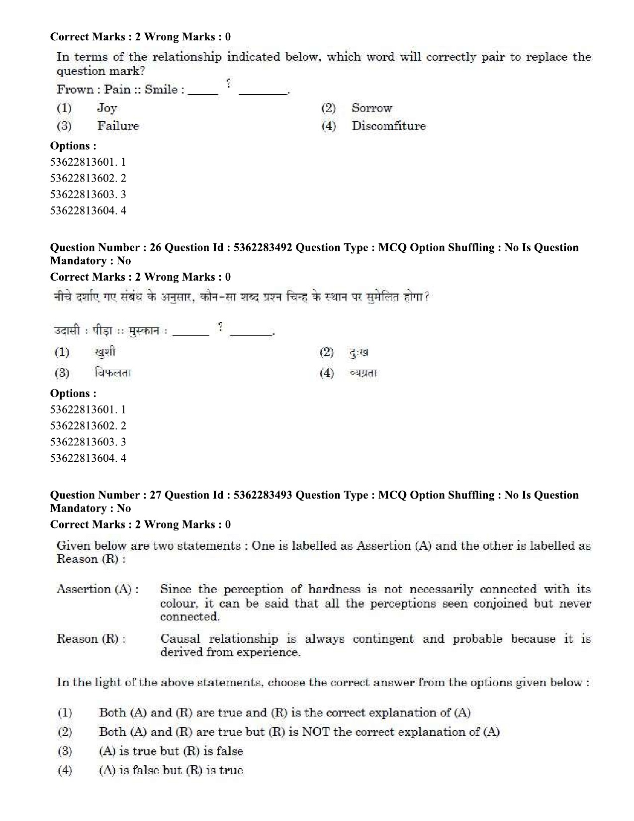 UGC NET Social Work Question Paper September 2020 31